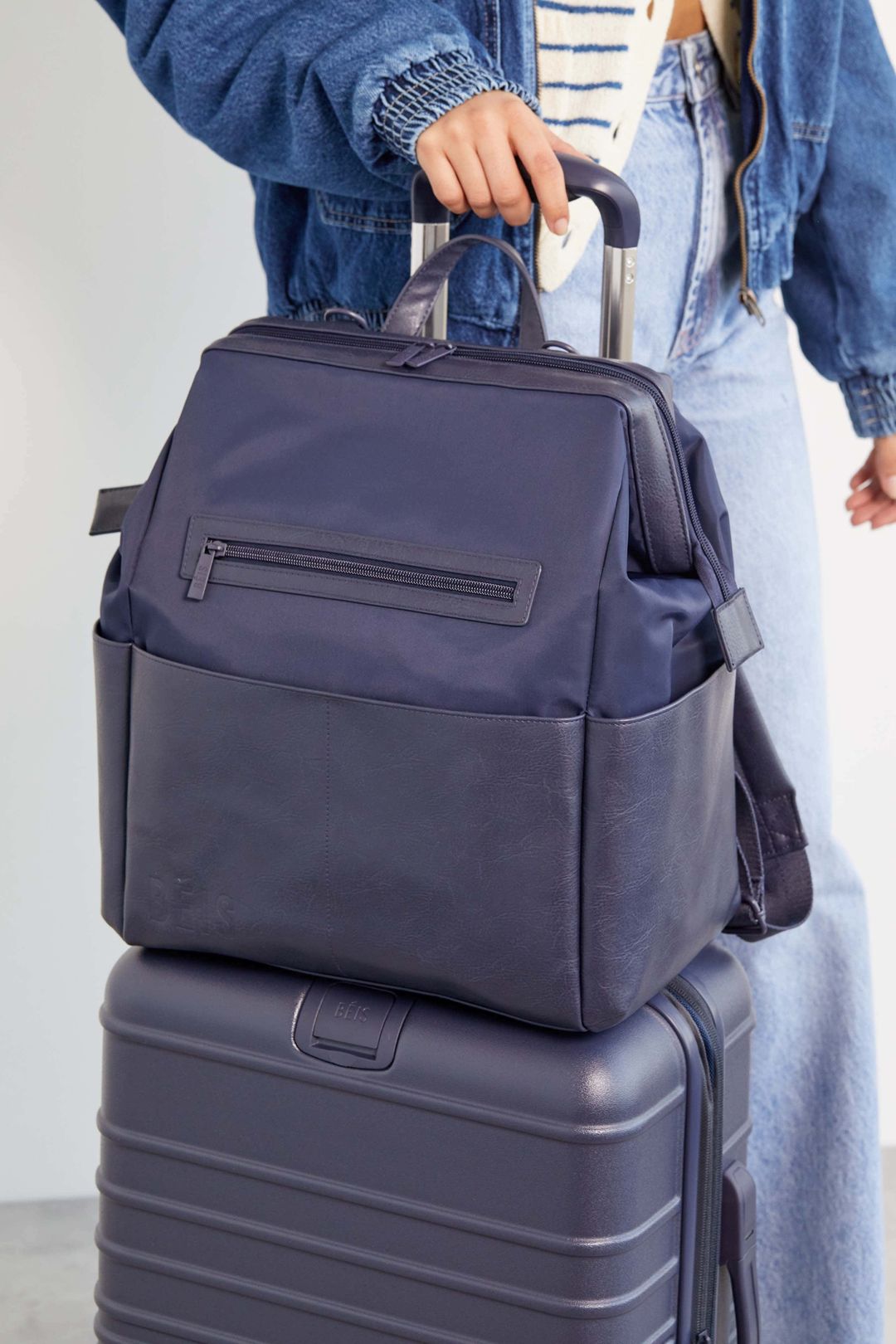 The Backpack Diaper Bag in Navy #7