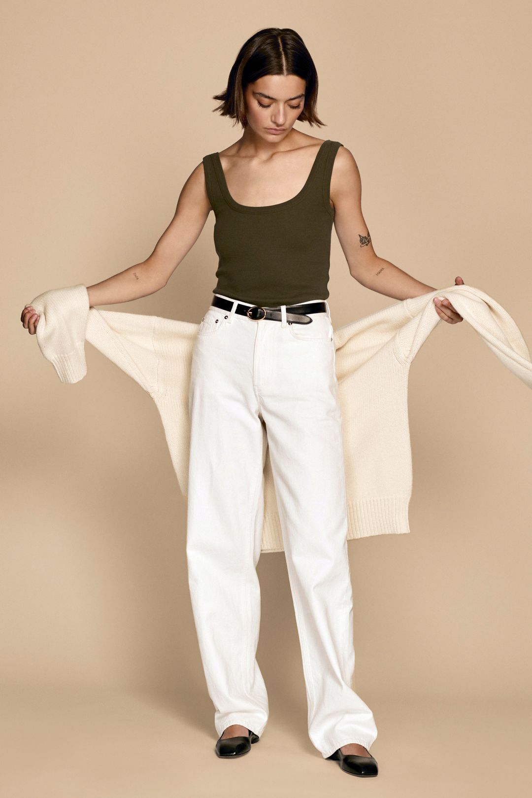 The Scoop It Up Tank in Olive #3
