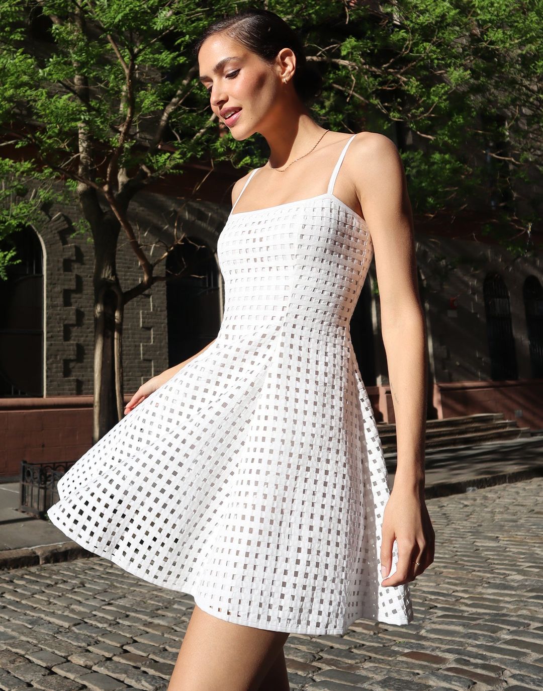 Birdcage Mini Dress #10