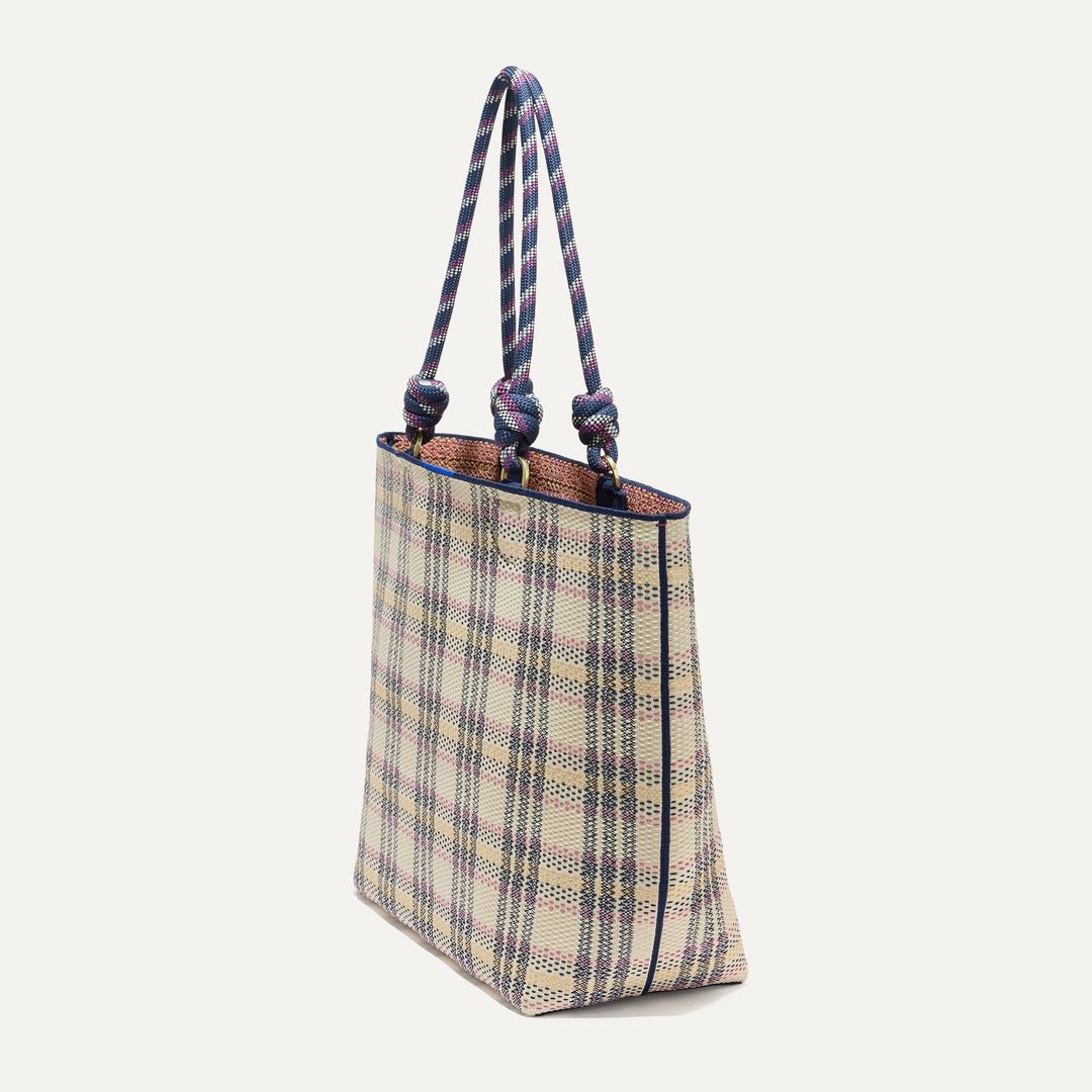 The Lightweight Tote - Spring Plaid #5
