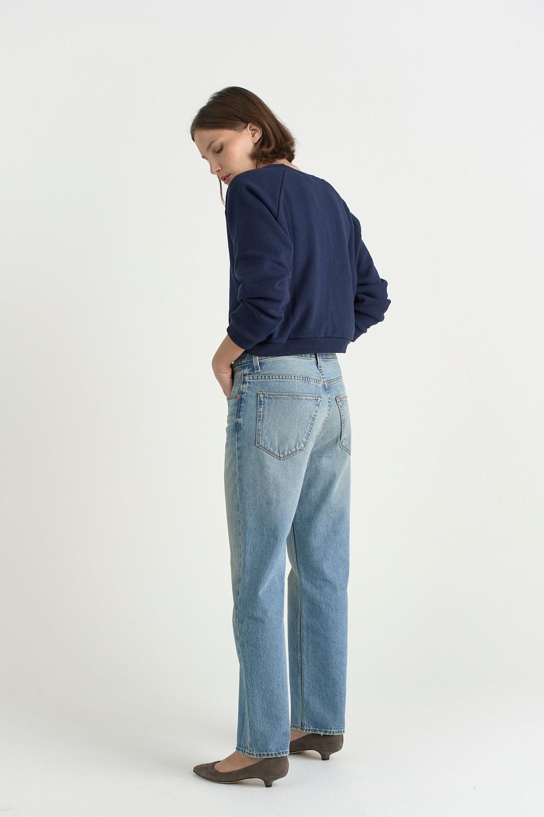 The Slouch in Worn Indigo #5