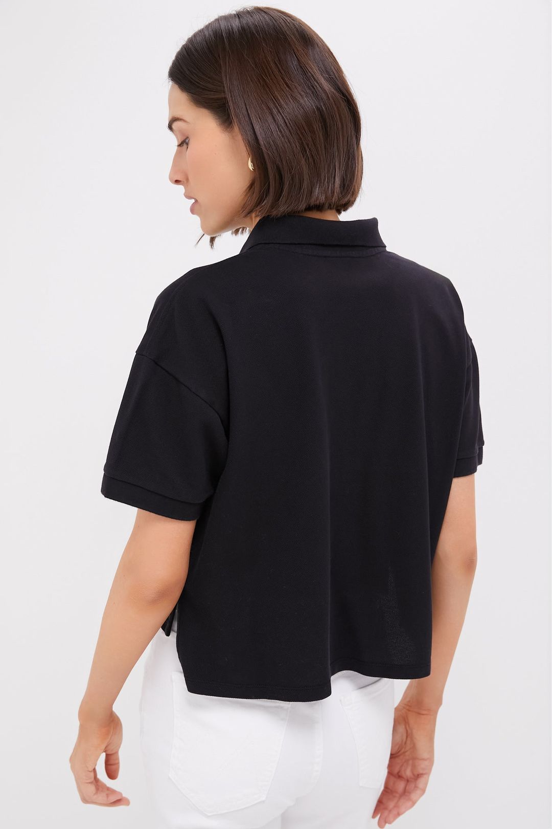 Black Pique Holmes Boyfriend Polo #4
