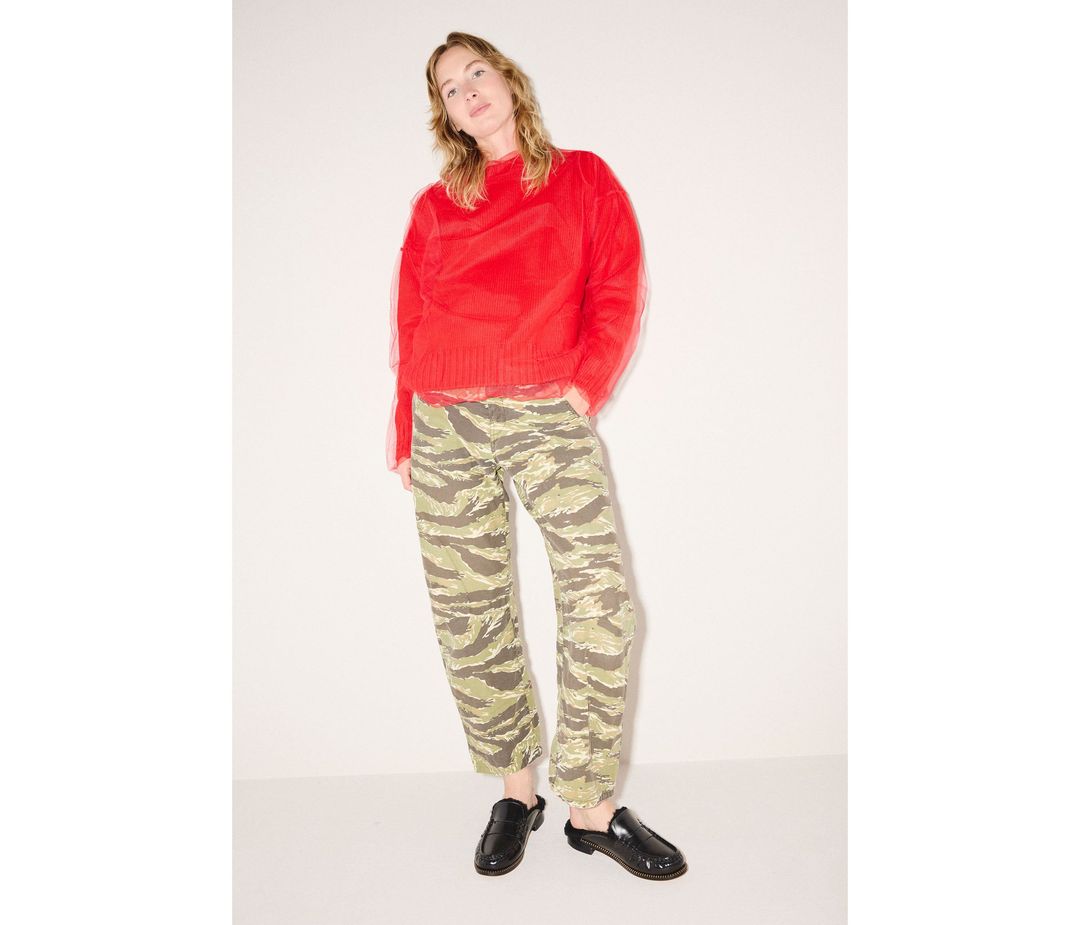 TEMI SHEARLING PENNY LOAFER MULE #6