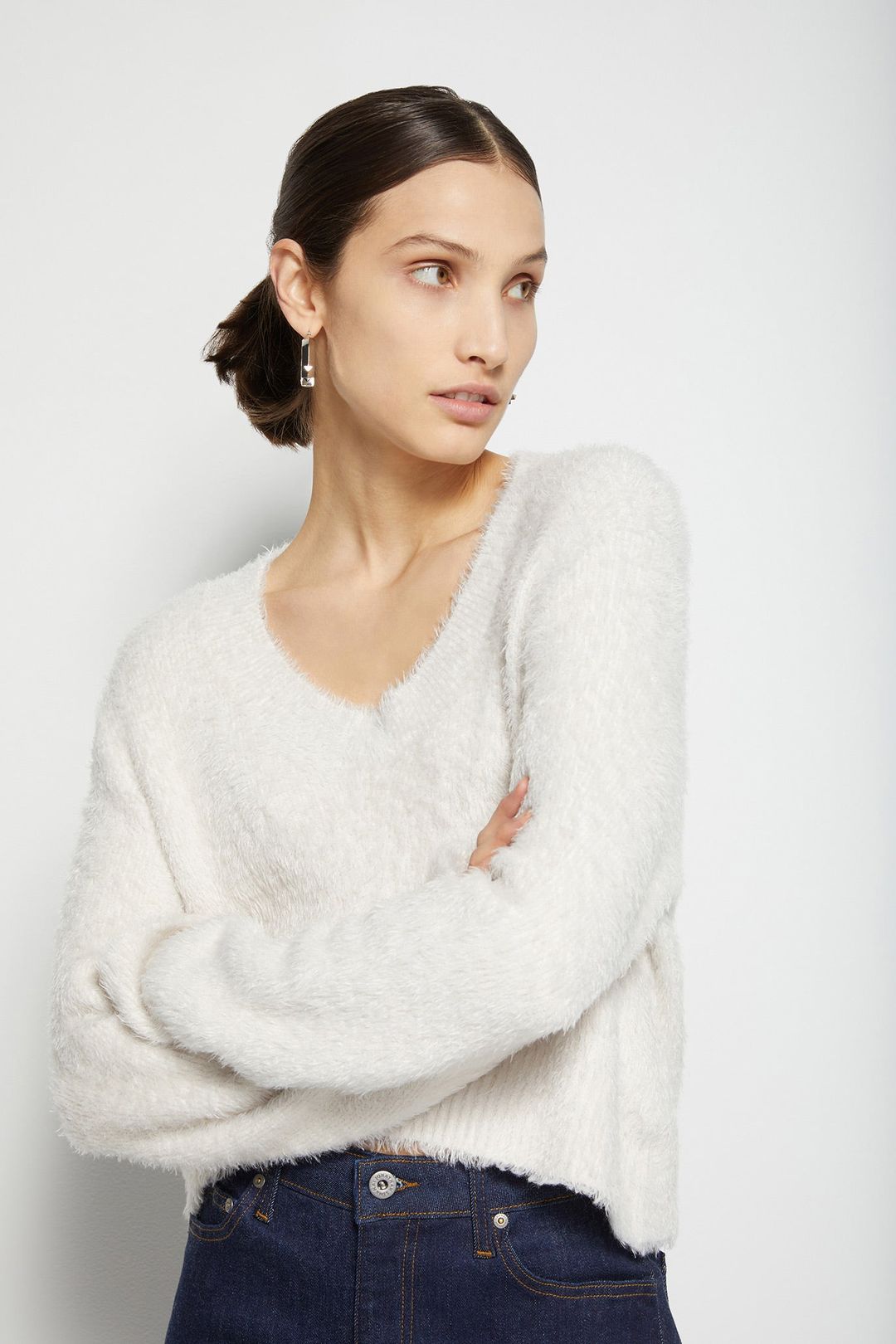Addie Feathered Pullover #4