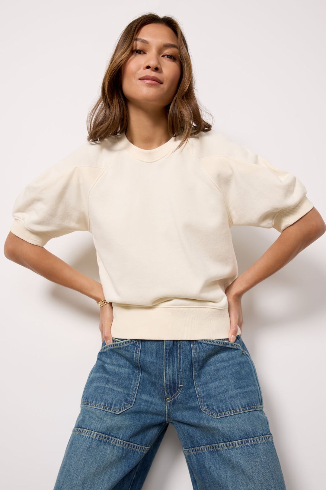Gracen Seamed Sweatshirt #3
