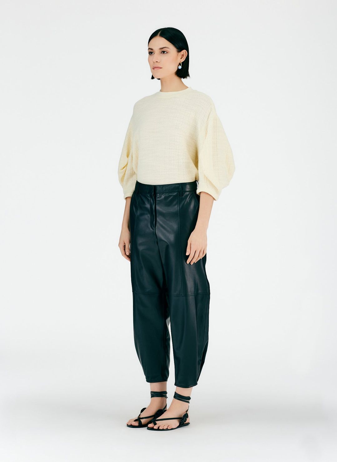 Leather Sculpted Pant #4