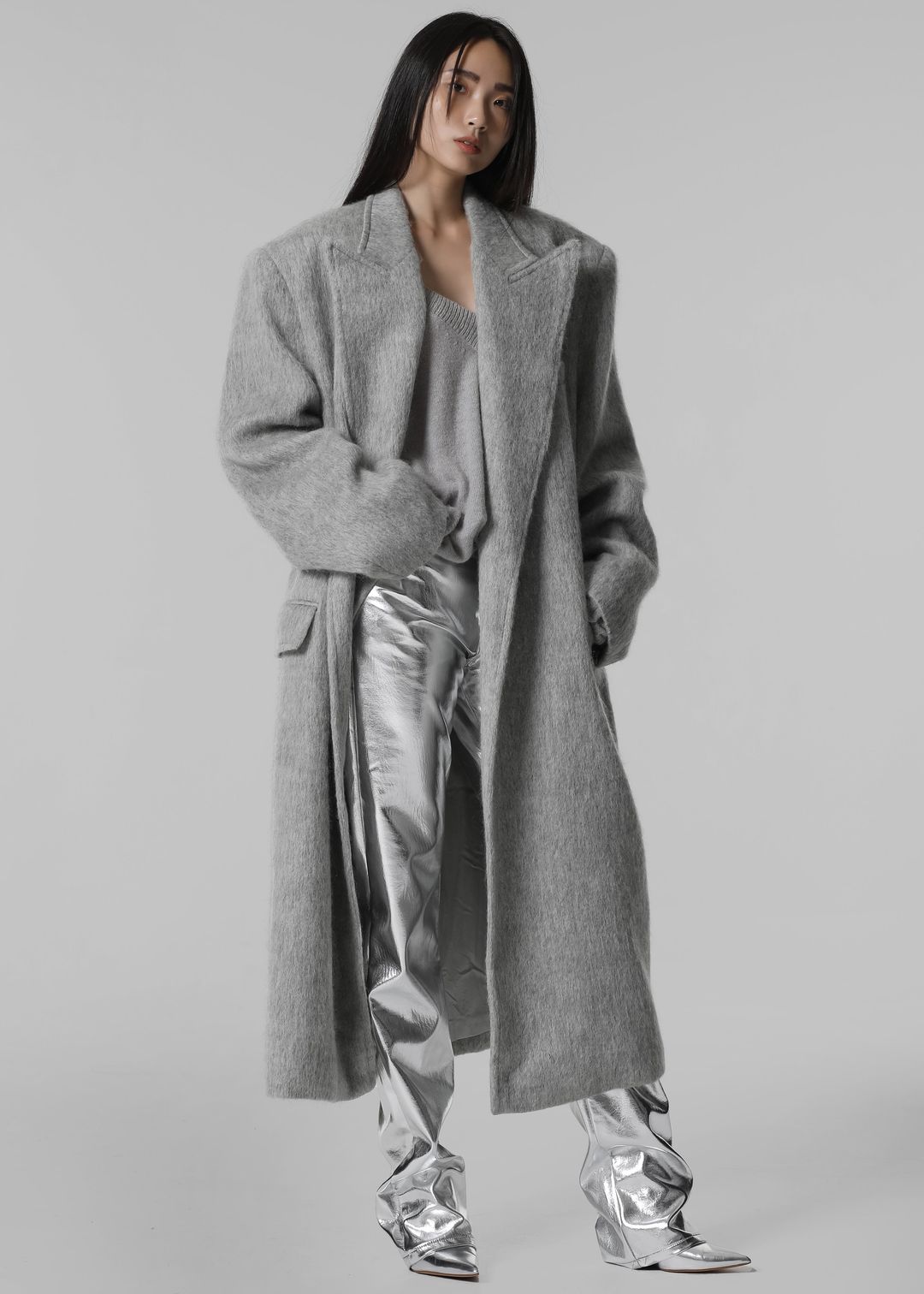 Jesse Aluminium Pants - Silver #15