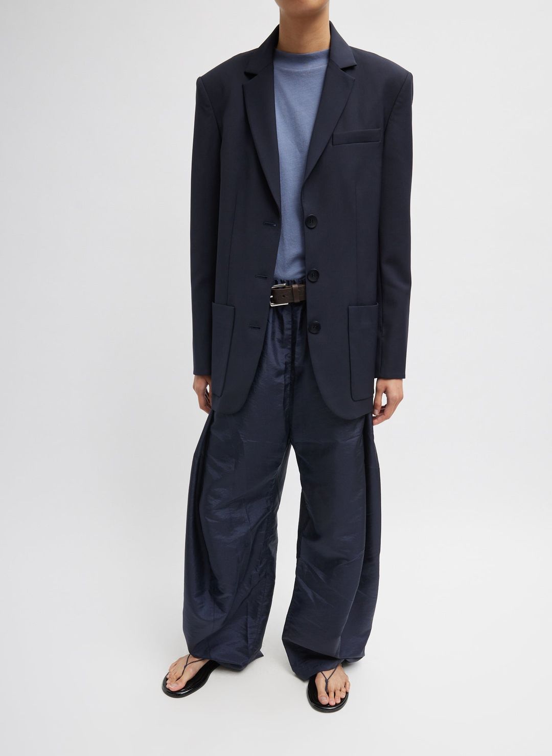 Tropical Wool Max Blazer