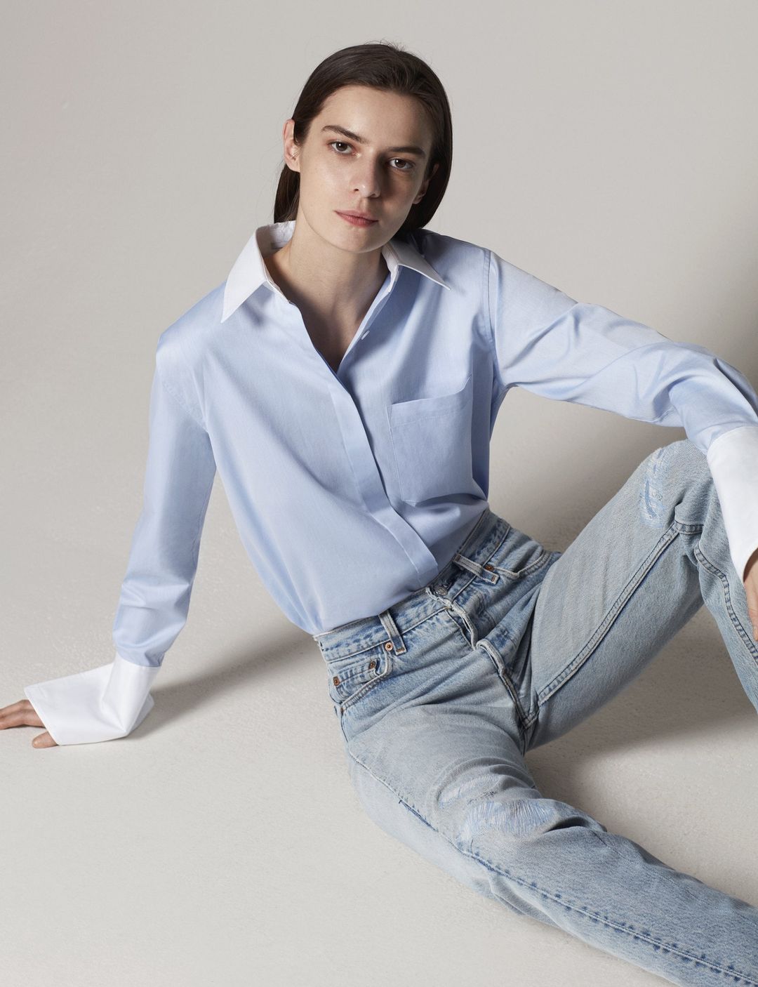 Contrast Men's Shirt