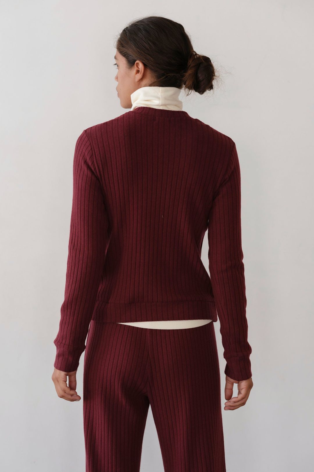The Sweater Rib V-Neck #7