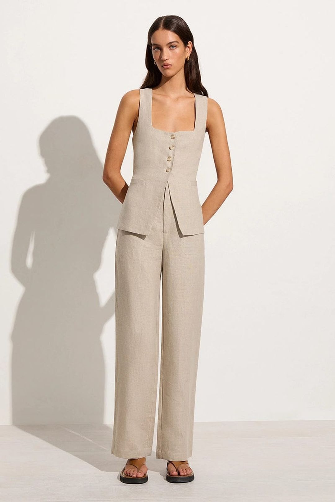 Maya Vest Natural #3