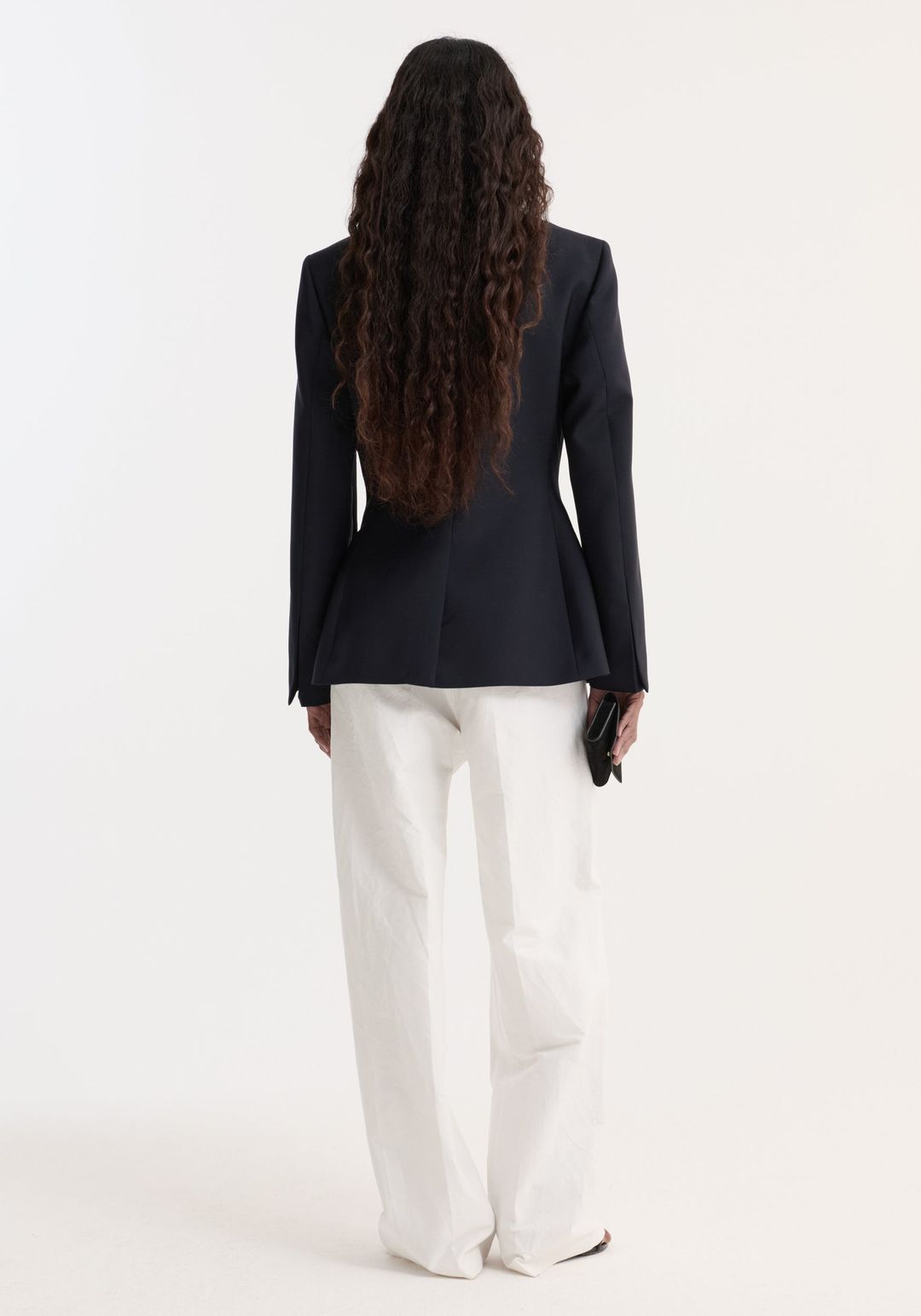 Hourglass shaped blazer | navy #5