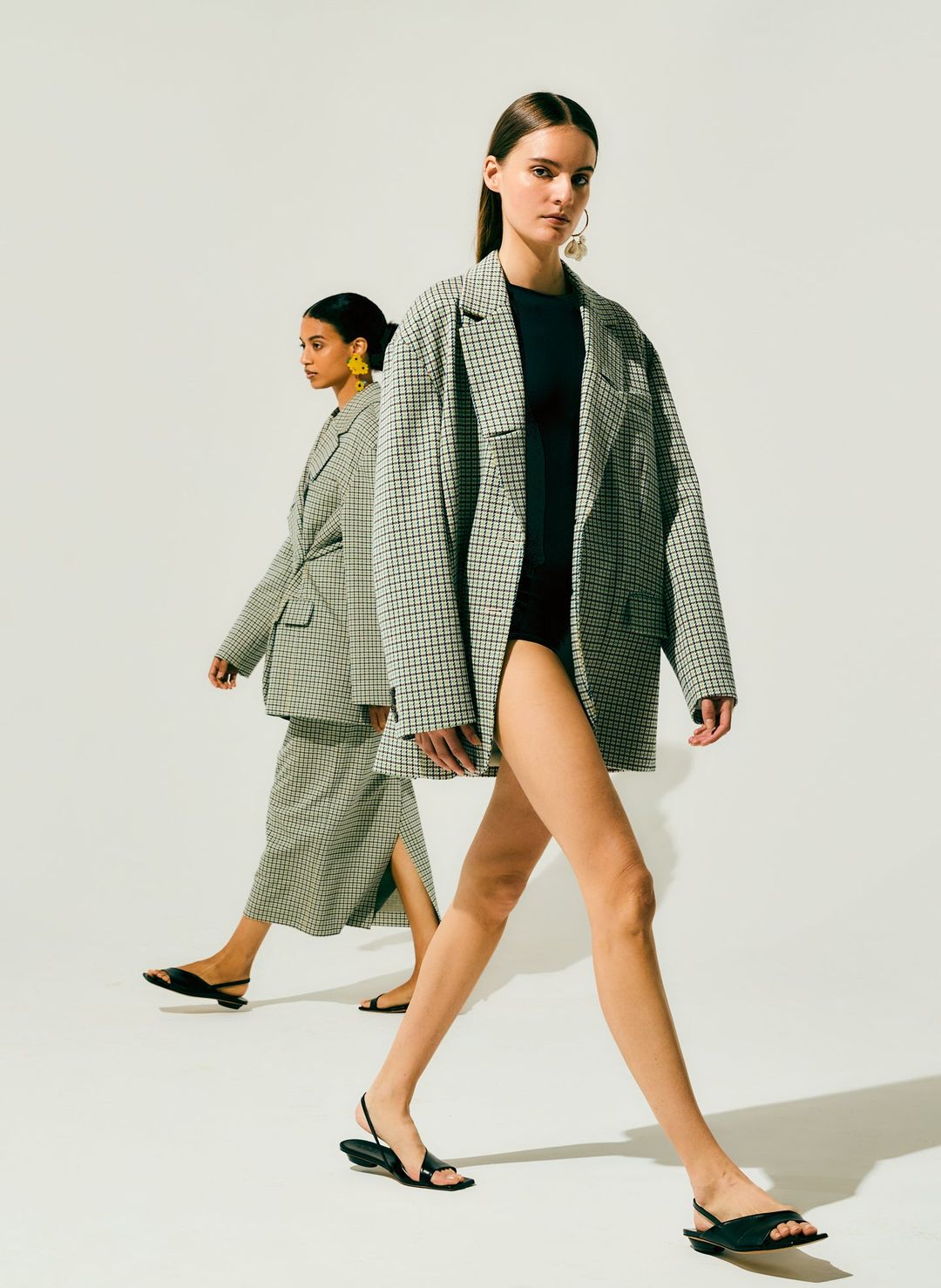 Menswear Tailored Pencil Skirt - Regular #7