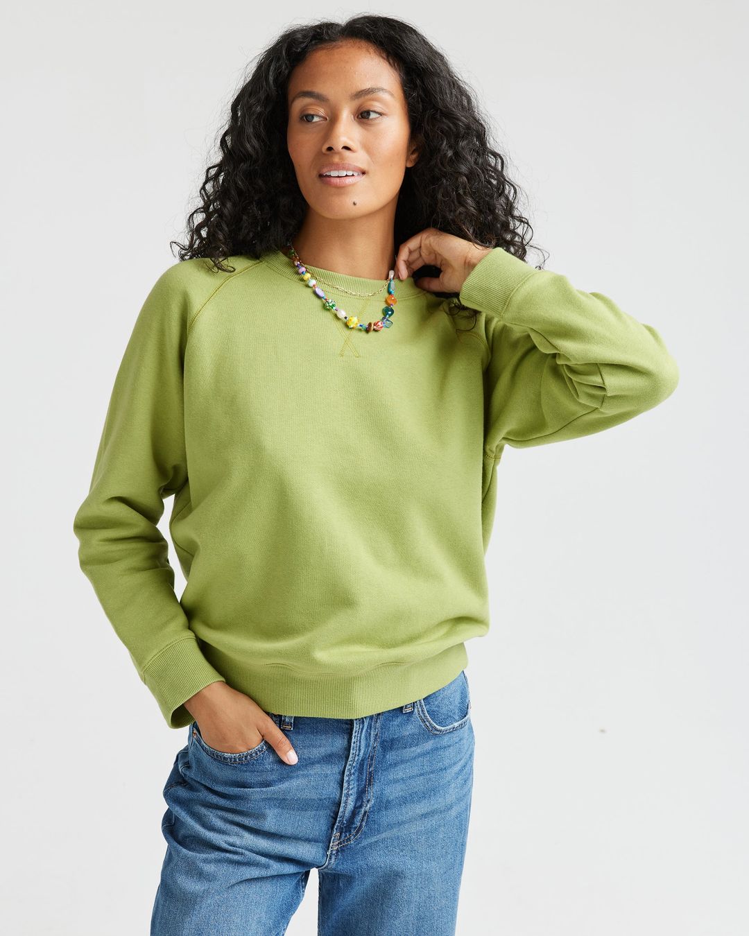 Women's Recycled Fleece Sweatshirt #5
