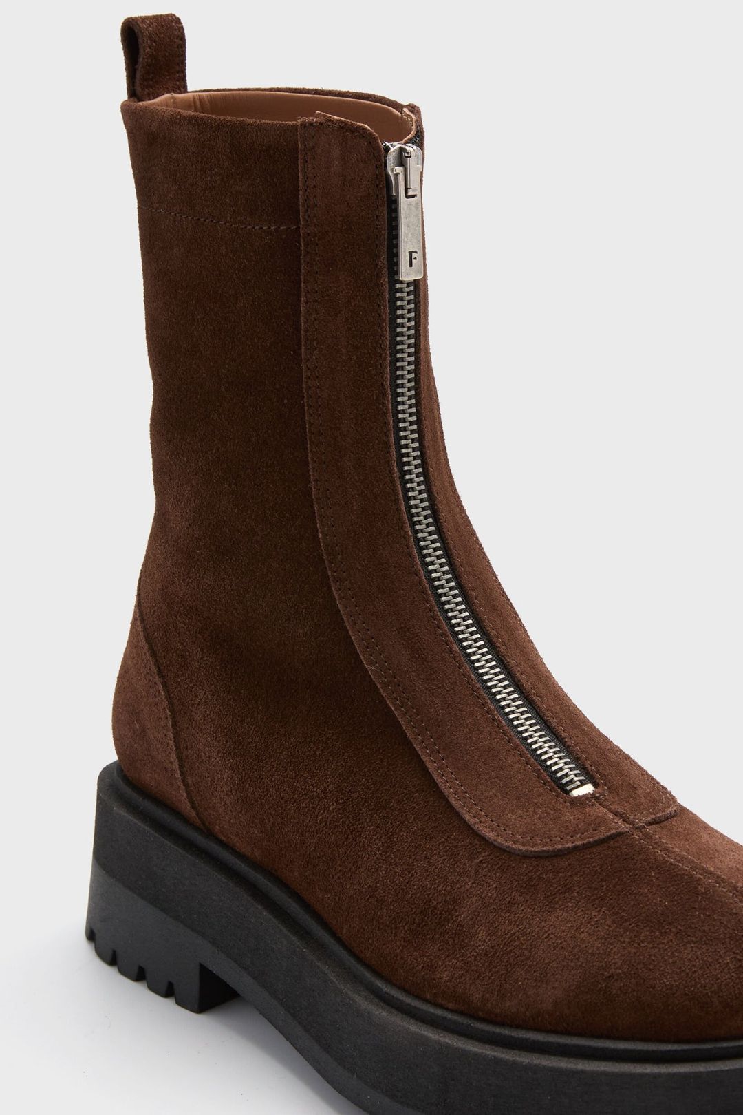 Brown Suede Alma Boots #5
