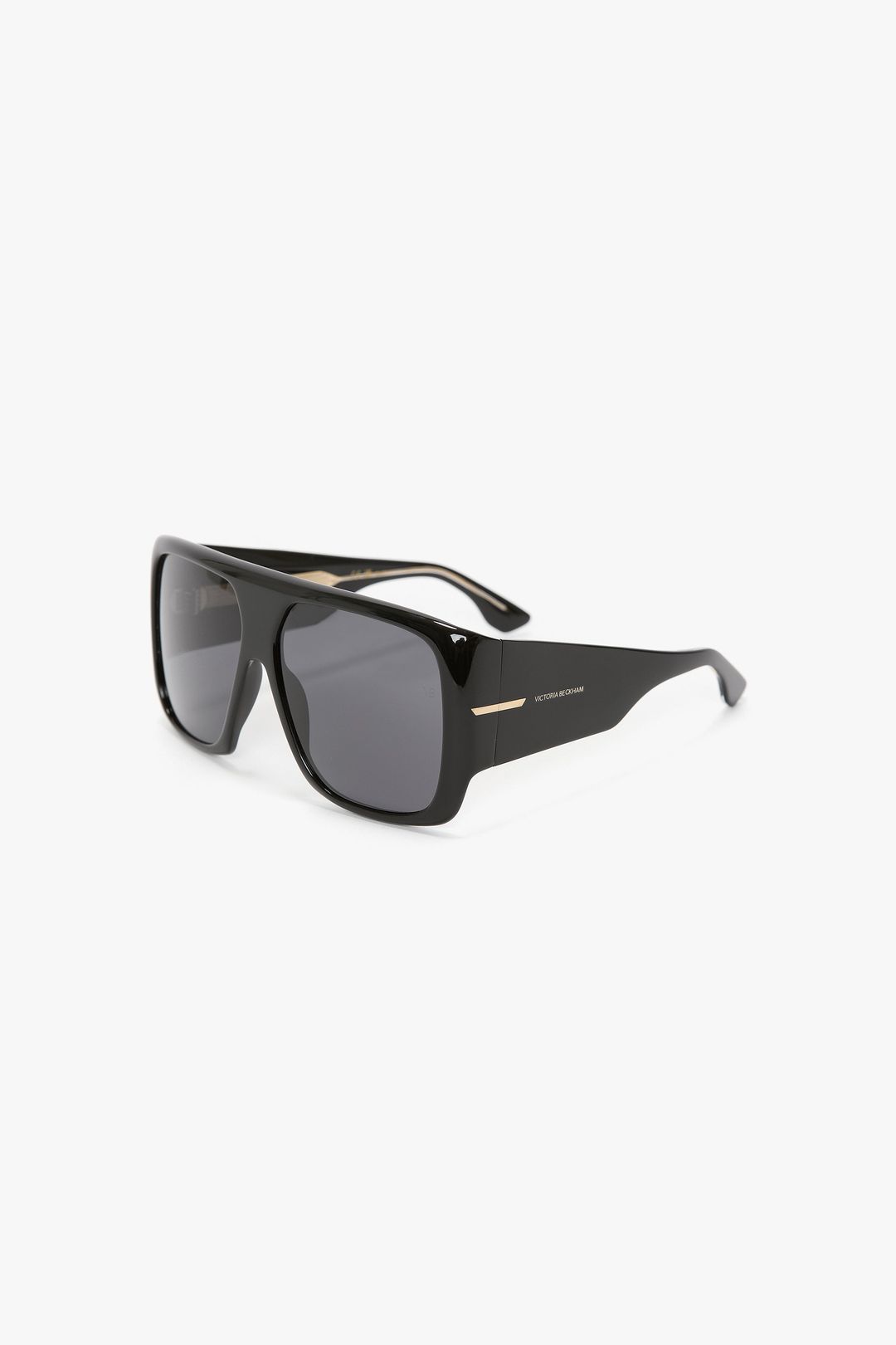 Oversized Soft Square Acetate Frame In Black #3