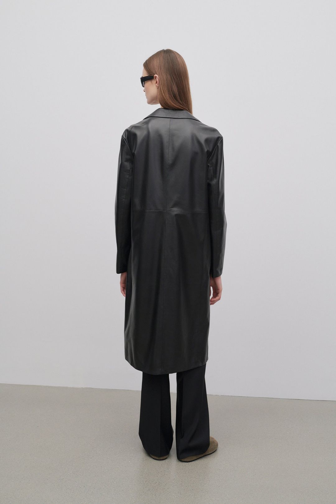 Babil Coat in Leather #8