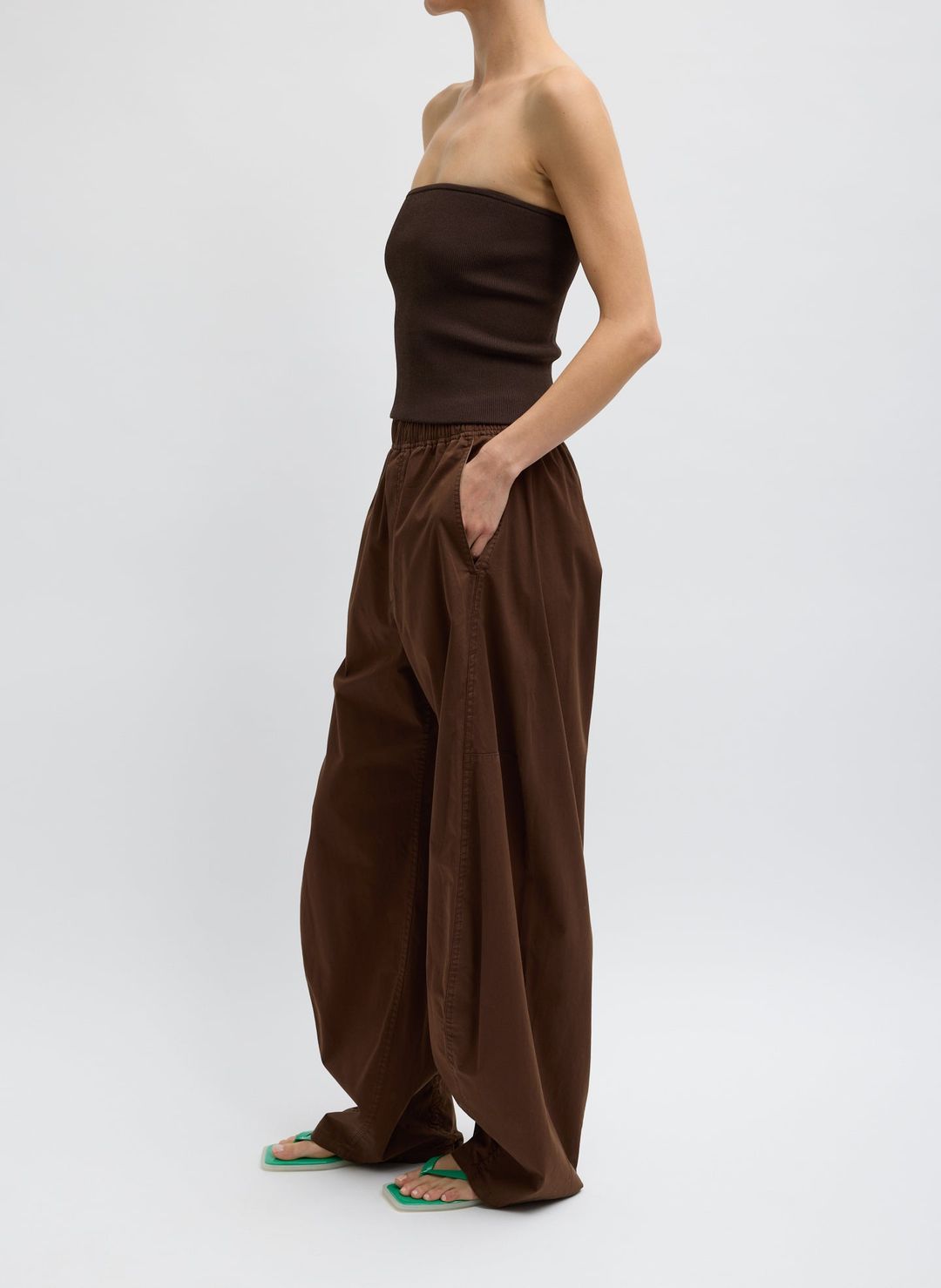 Garment Dyed Silky Cotton Winslow Pull On Pant #2