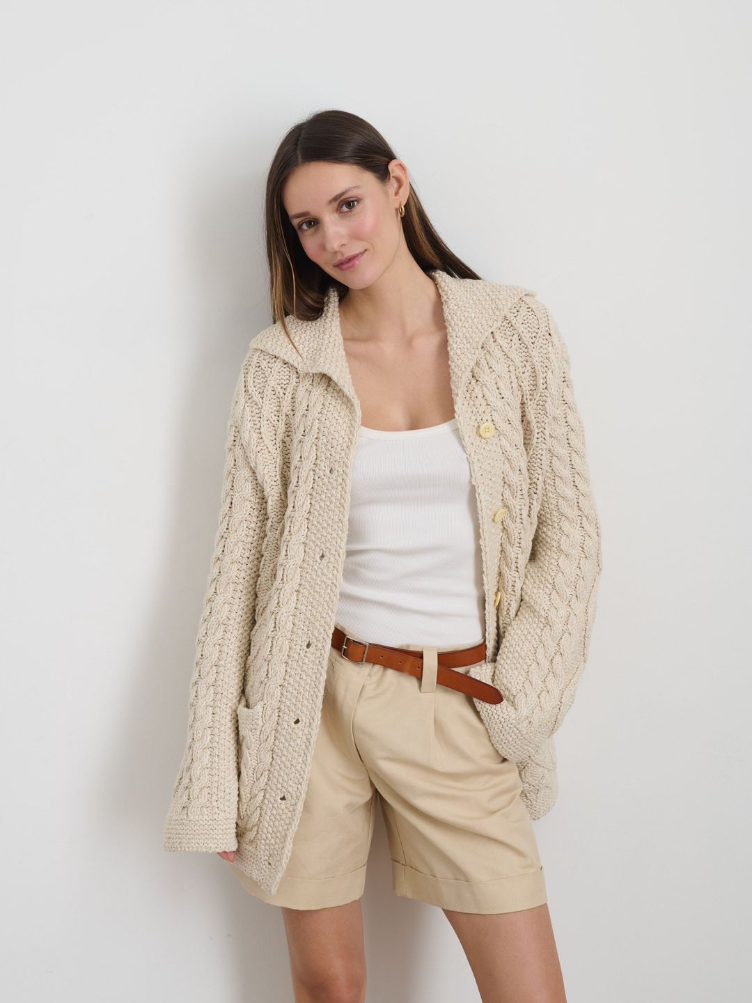 Ojai Cardigan in Cotton #3