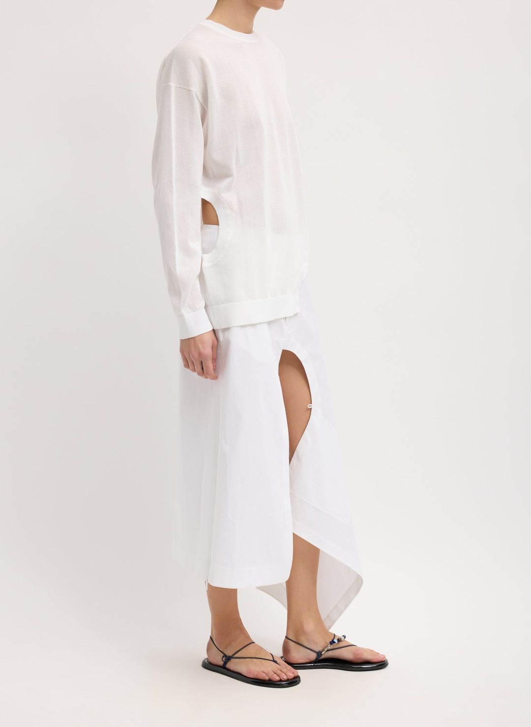 Crispy Sweater With Cut Out Detail #3