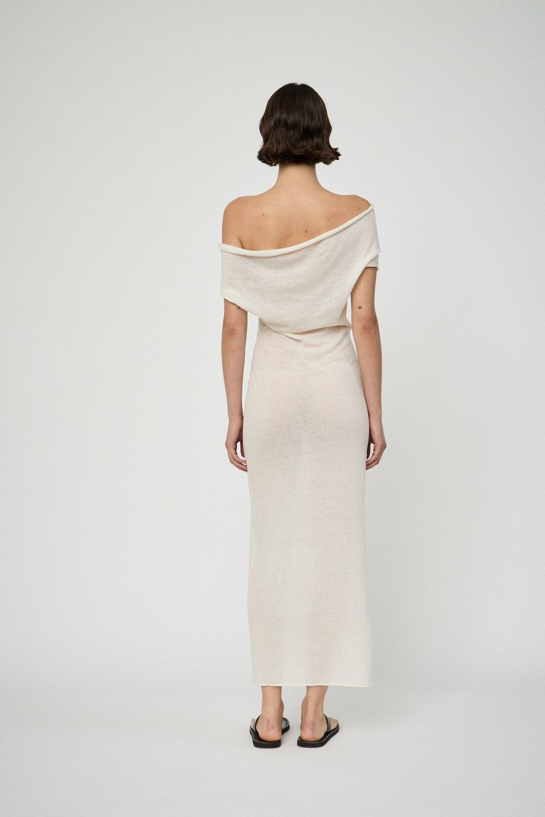 Cotton Cashmere Glove Dress #4