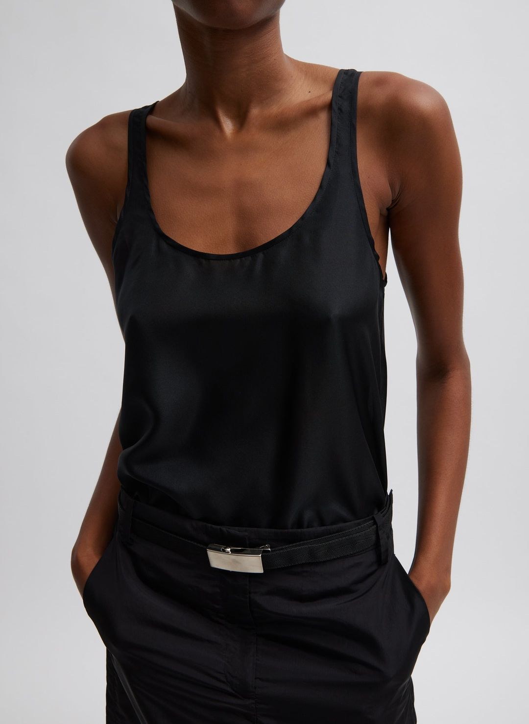 Silk Habutai Tank Top
