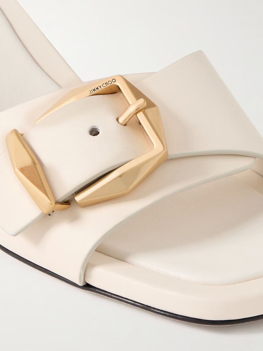 Hawke 40 buckled leather mules #4