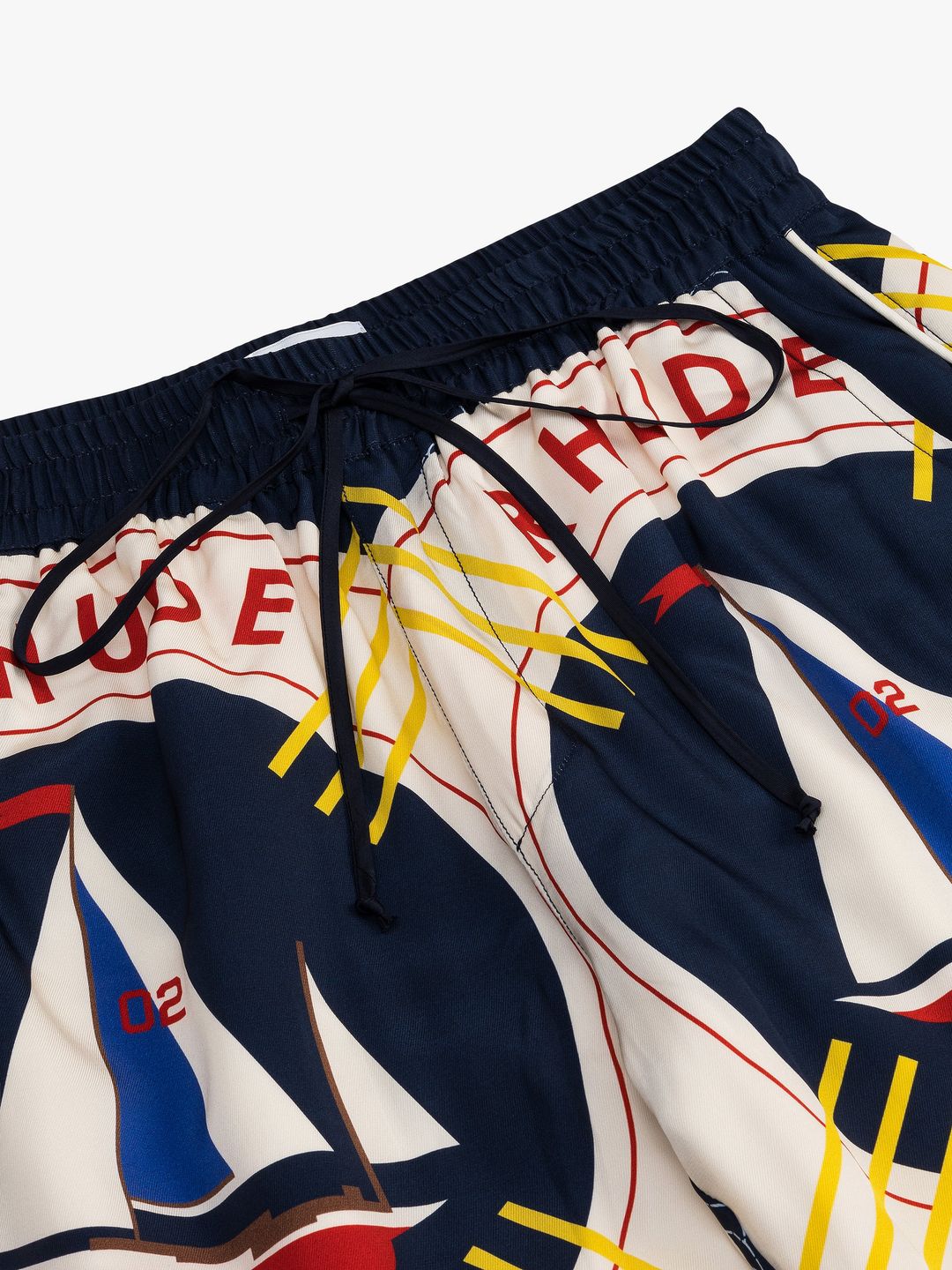 RHUDE FLAG SAIL SILK PANT #5