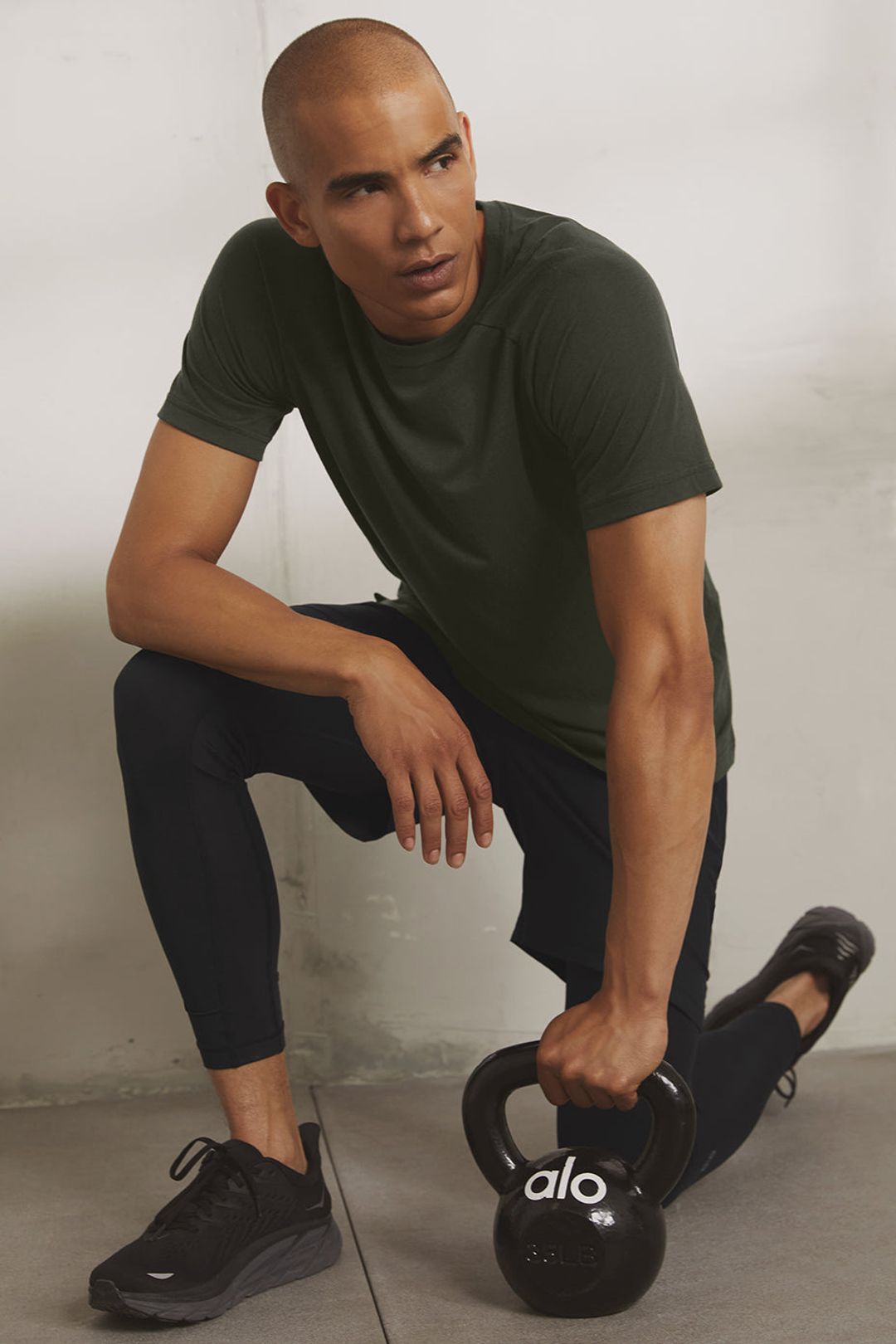 The Triumph Crew Neck Tee - Stealth Green #5