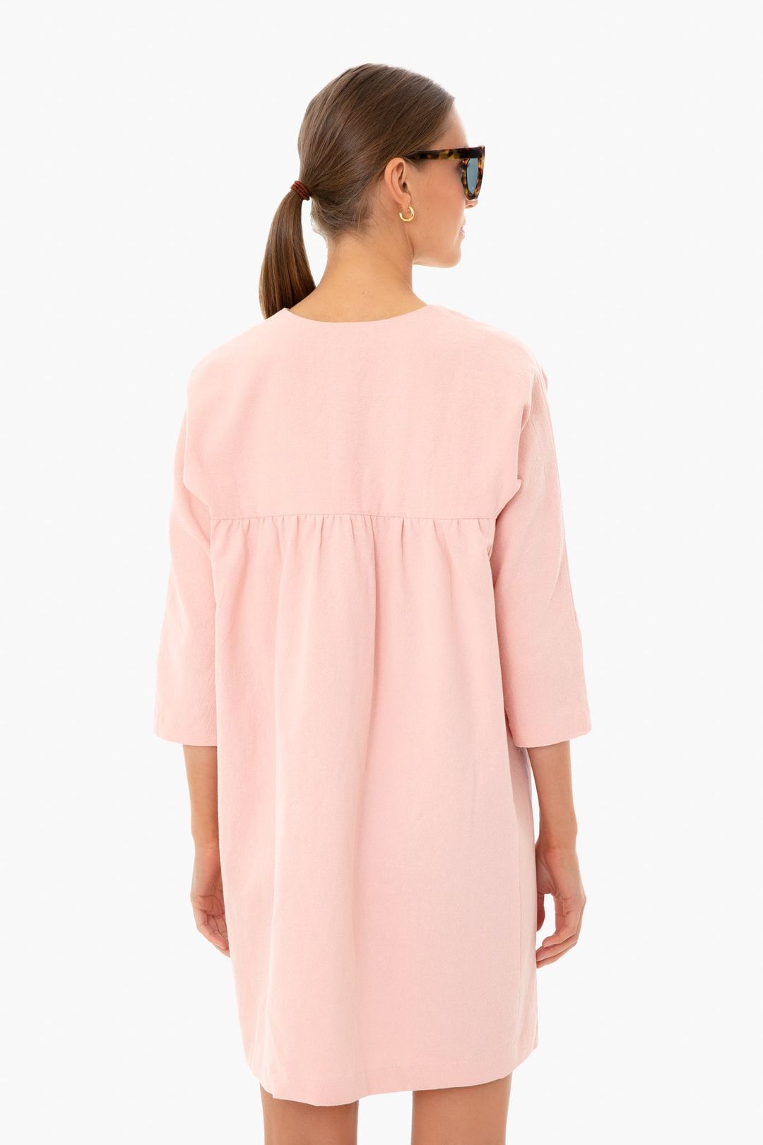 Peach Fallon Dress #3