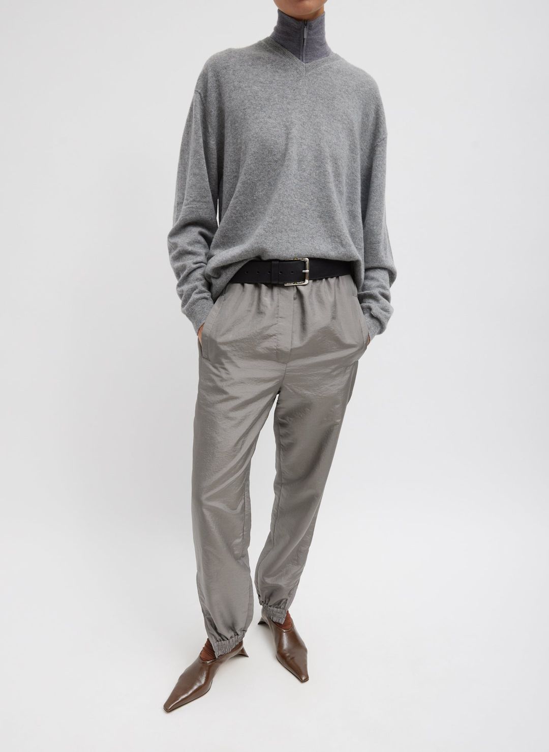 Crispy Nylon Kat Jogger
