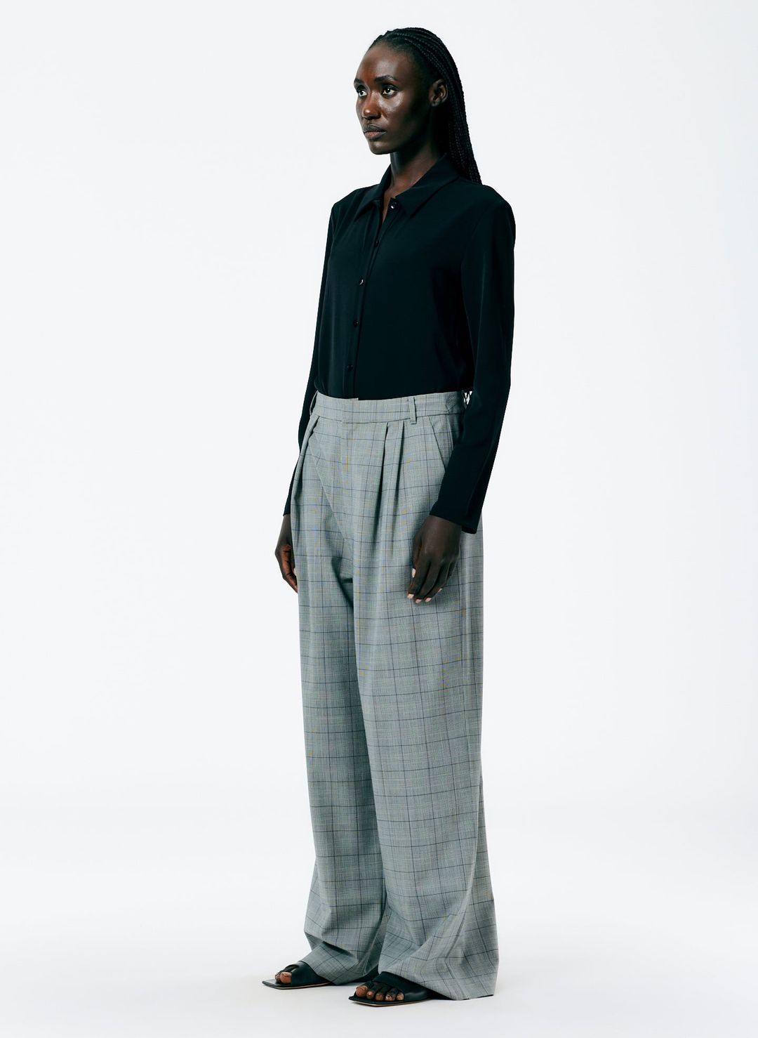 Menswear Suiting Asymmetrical Pleat Stella Pant #5