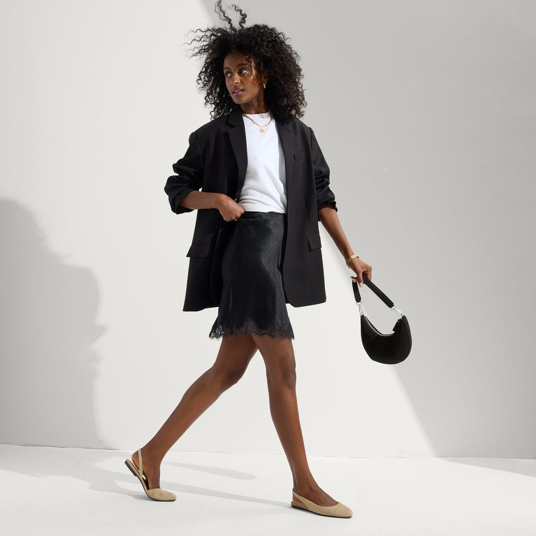 The Almond Slingback - Metallic Prosecco #3