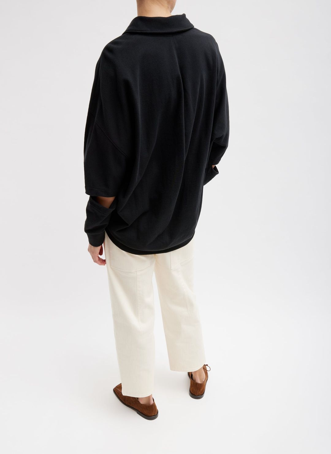 Summer Sweatshirting Polo Collar Sweatshirt #6