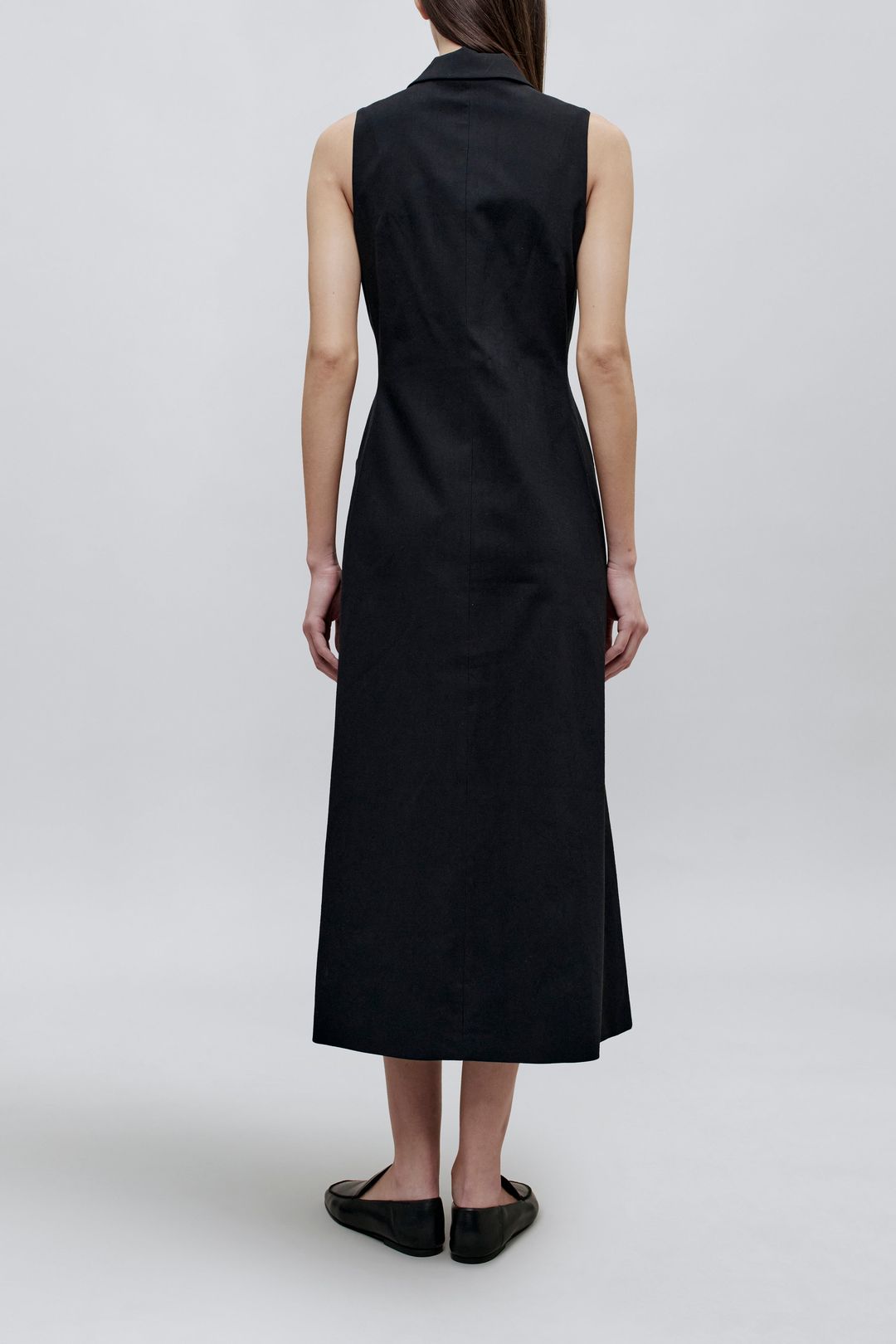 Holland Dress in Stretch Suiting #4