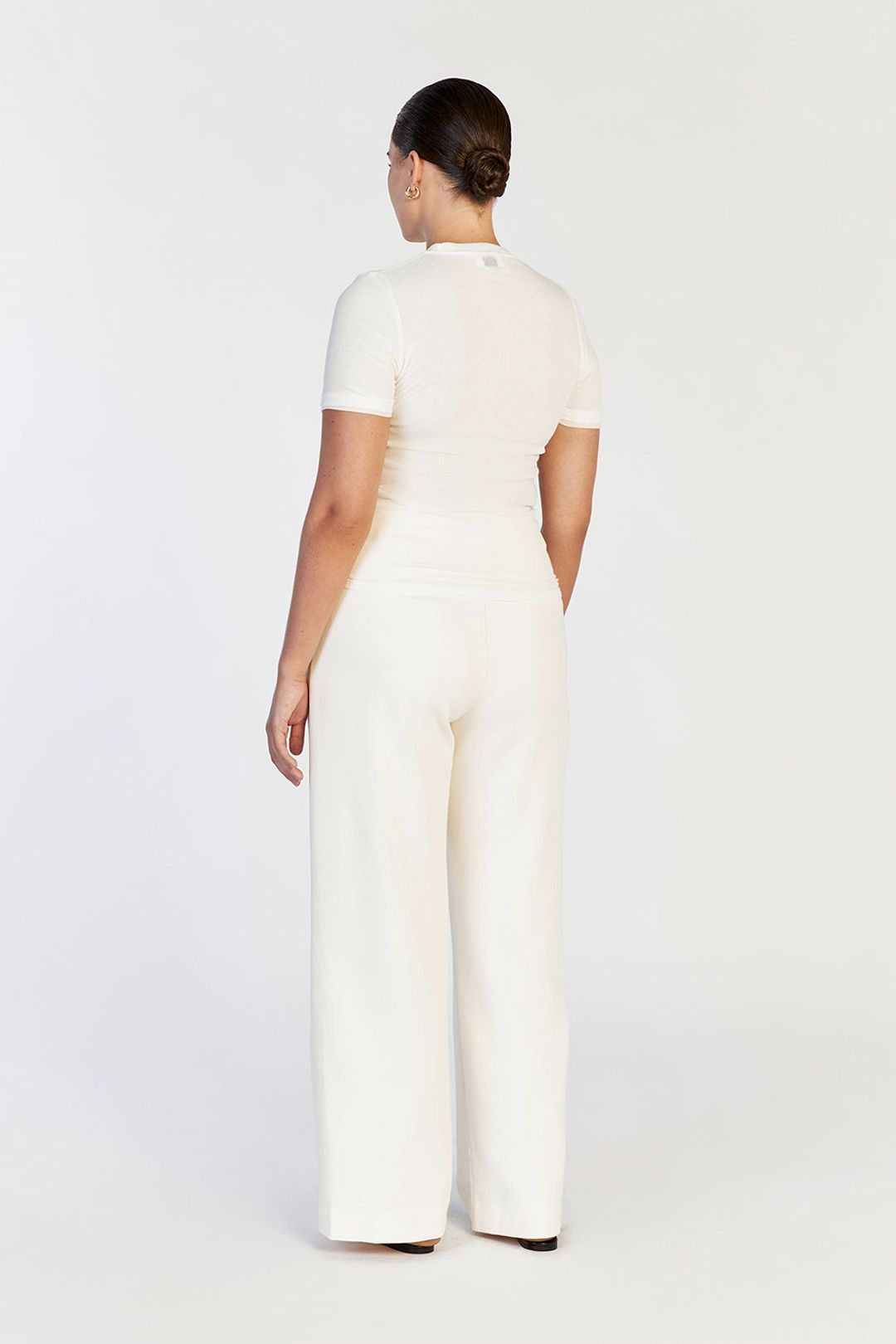 JUDE CREAM DOUBLE LAYER BABY TEE #8