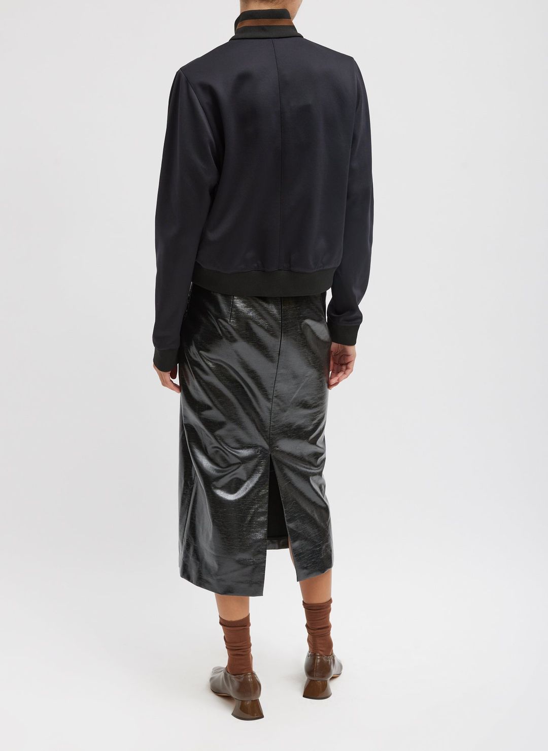 Active Knit Cropped Sweatshirt #8