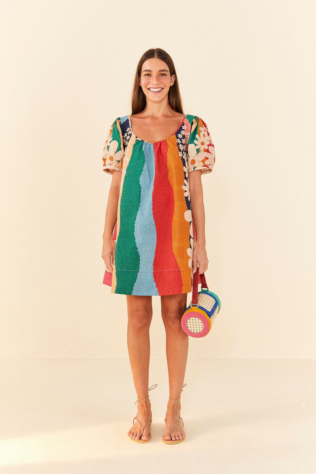 Super Fun Daisy Organic Cotton Mini Dress