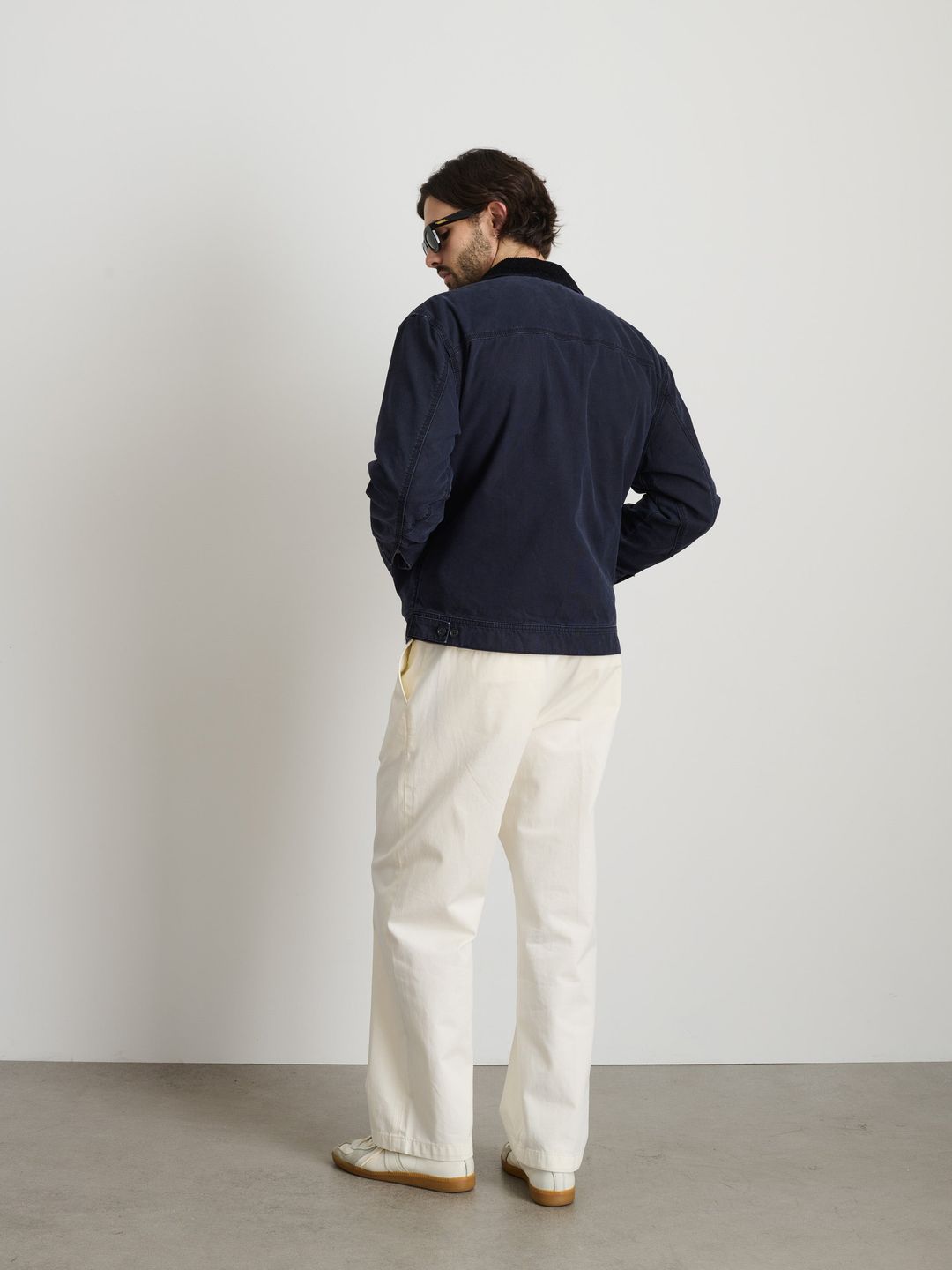 Miller Zip Jacket in Canvas #9