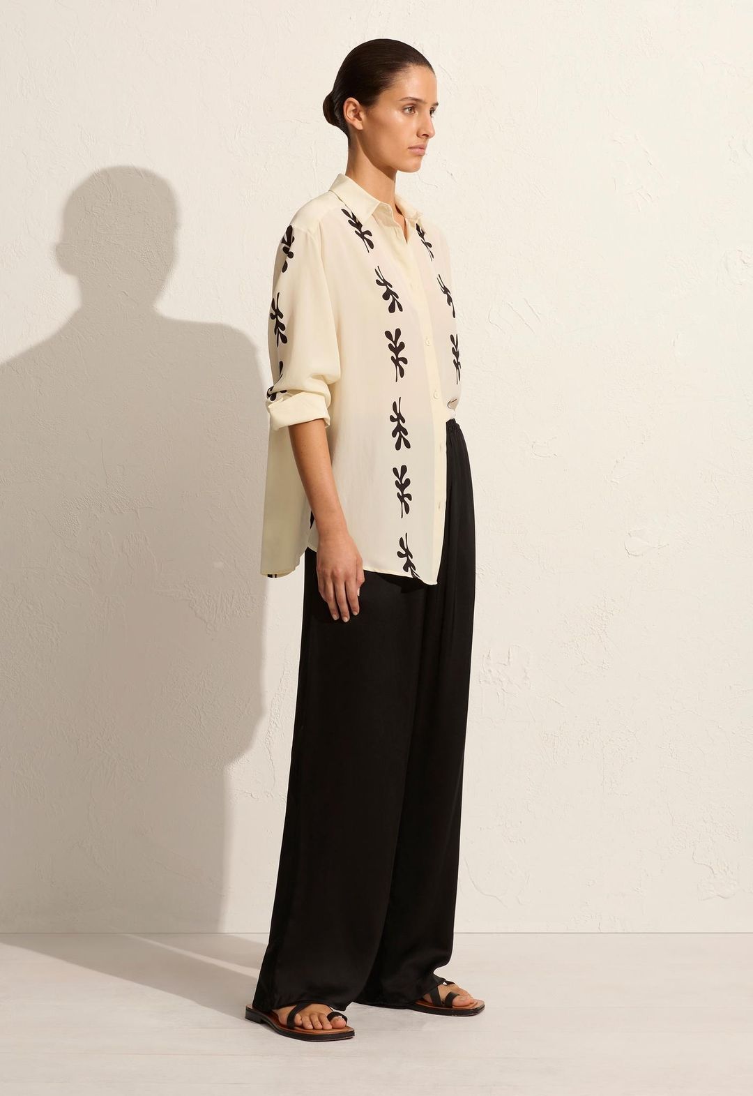 Relaxed Satin Pant #4