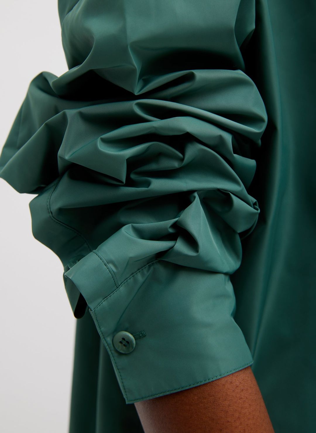 Italian Sporty Nylon Shirt With Cocoon Back #3