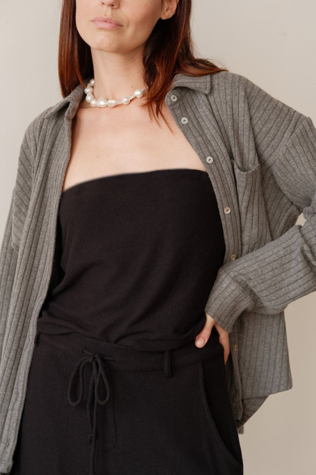 The Sweater Rib Button Down