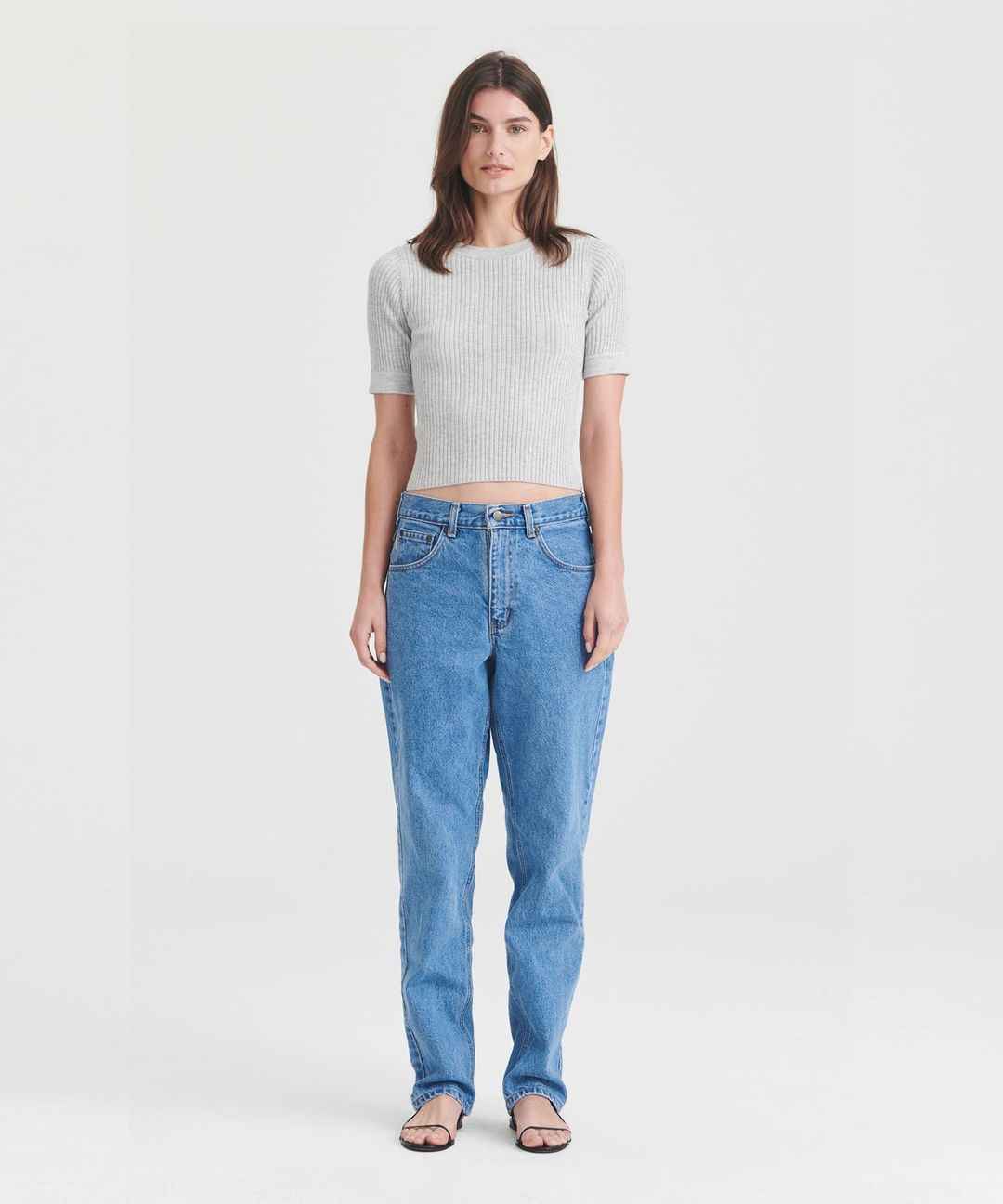 Silk Cashmere Short Sleeve Tee #11