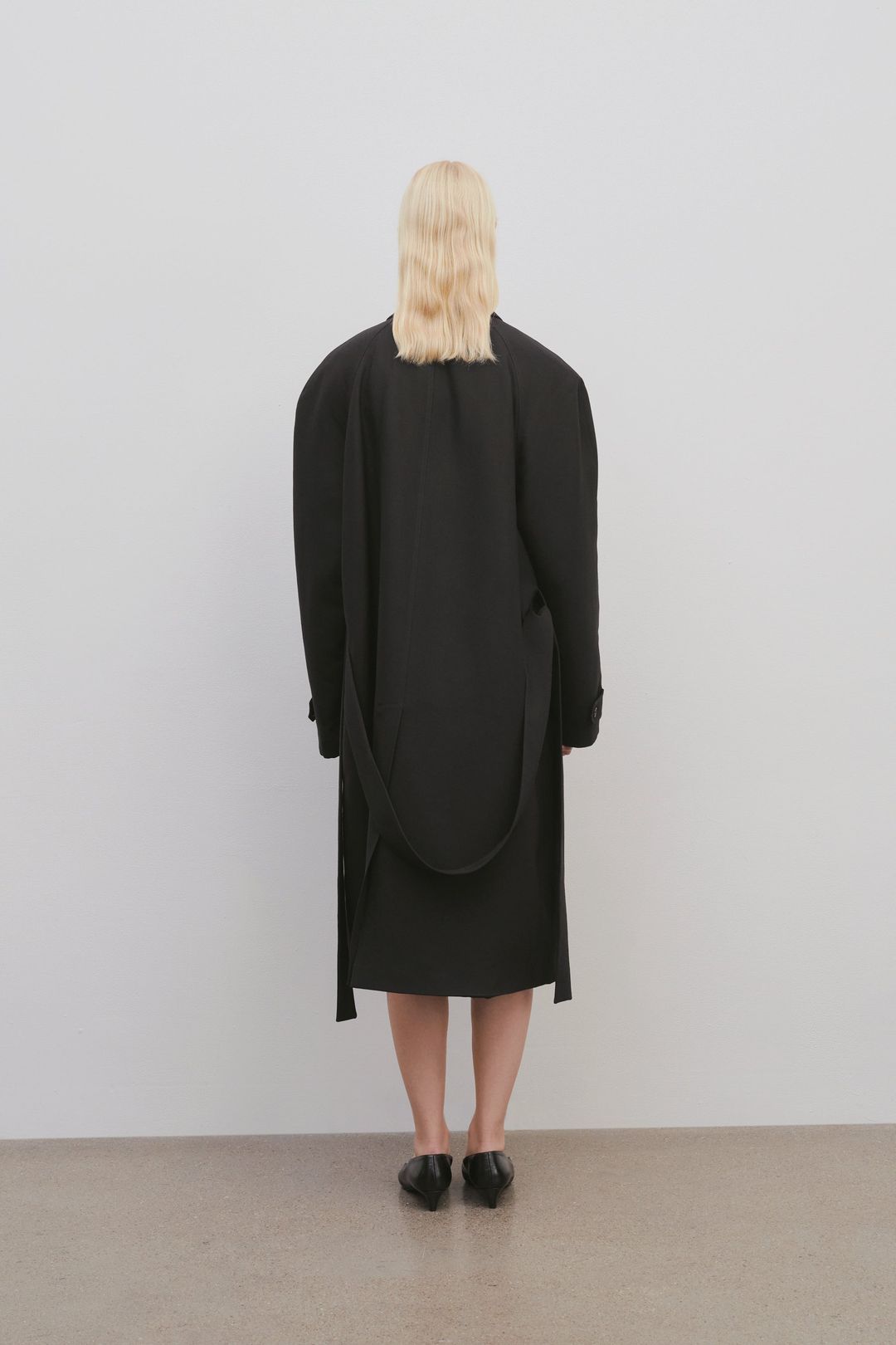 Devitt Coat in Wool and Silk #5