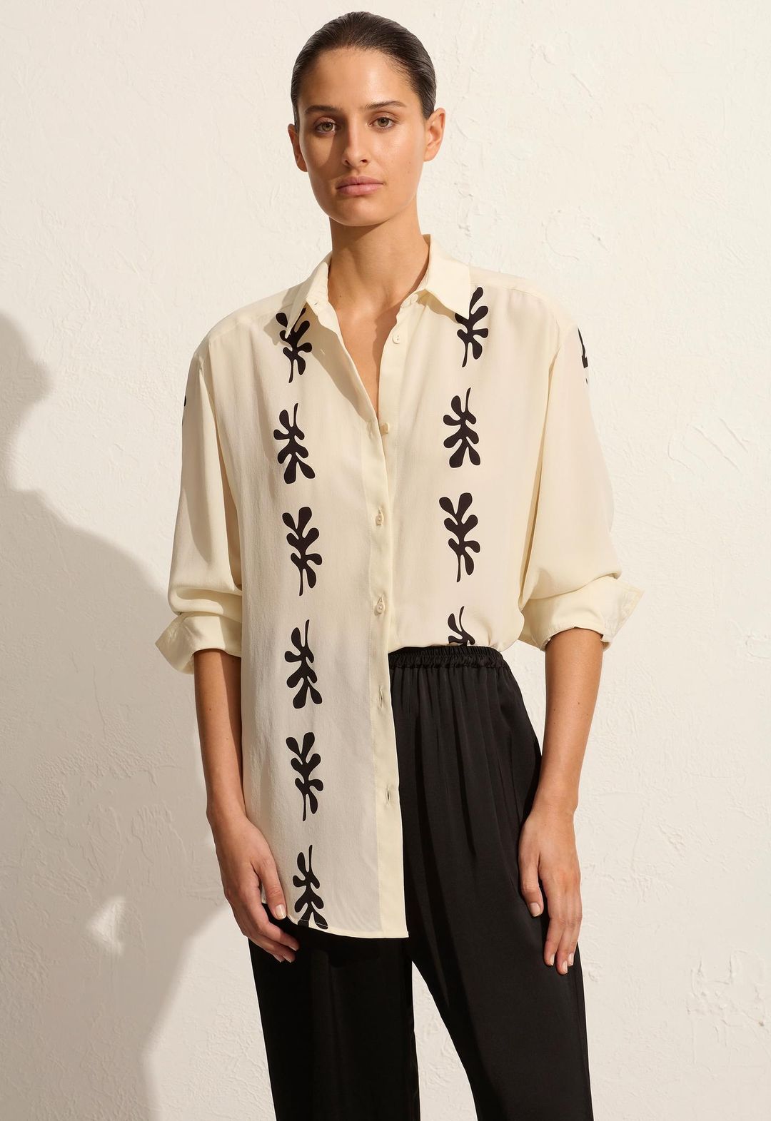 Relaxed Satin Pant #3