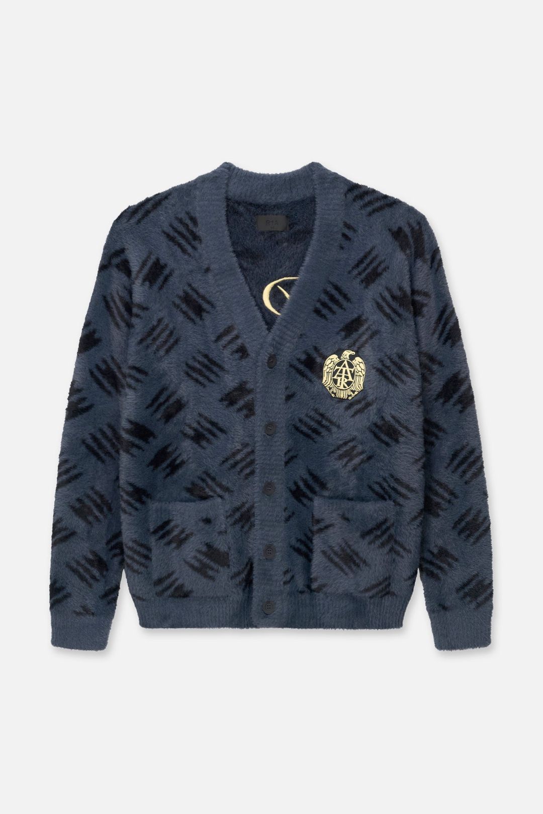 ZEPHYR SWEATER CARDIGAN | BLACK METAL RTA