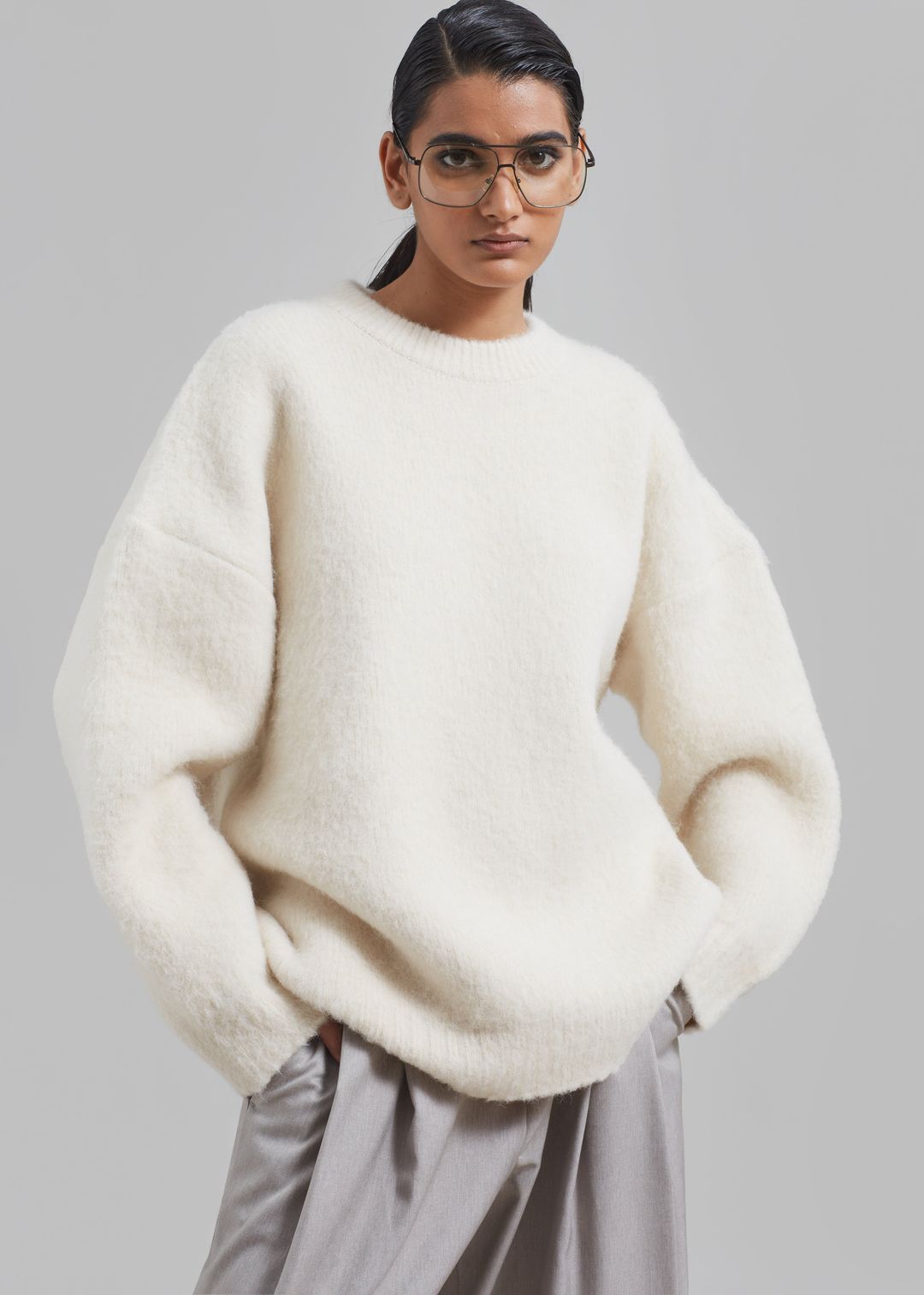 Jasmine Sweater - Cream #3