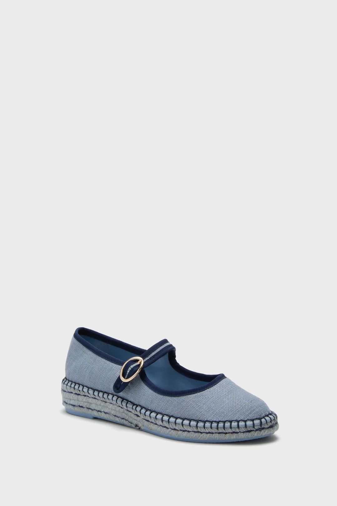 Blue Chambray Jamie Espadrille Flats