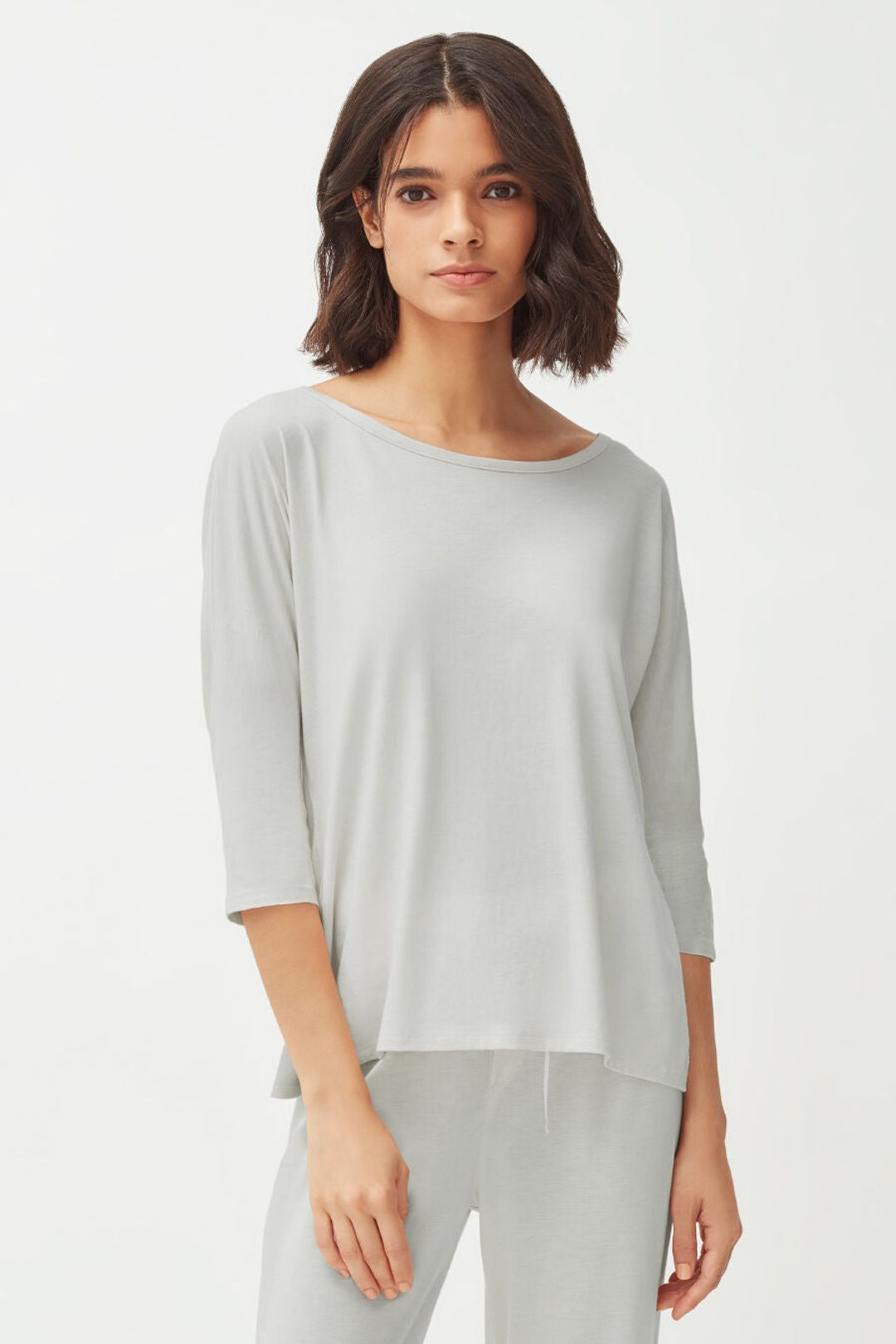 Organic Pima Drape-Back Top #14