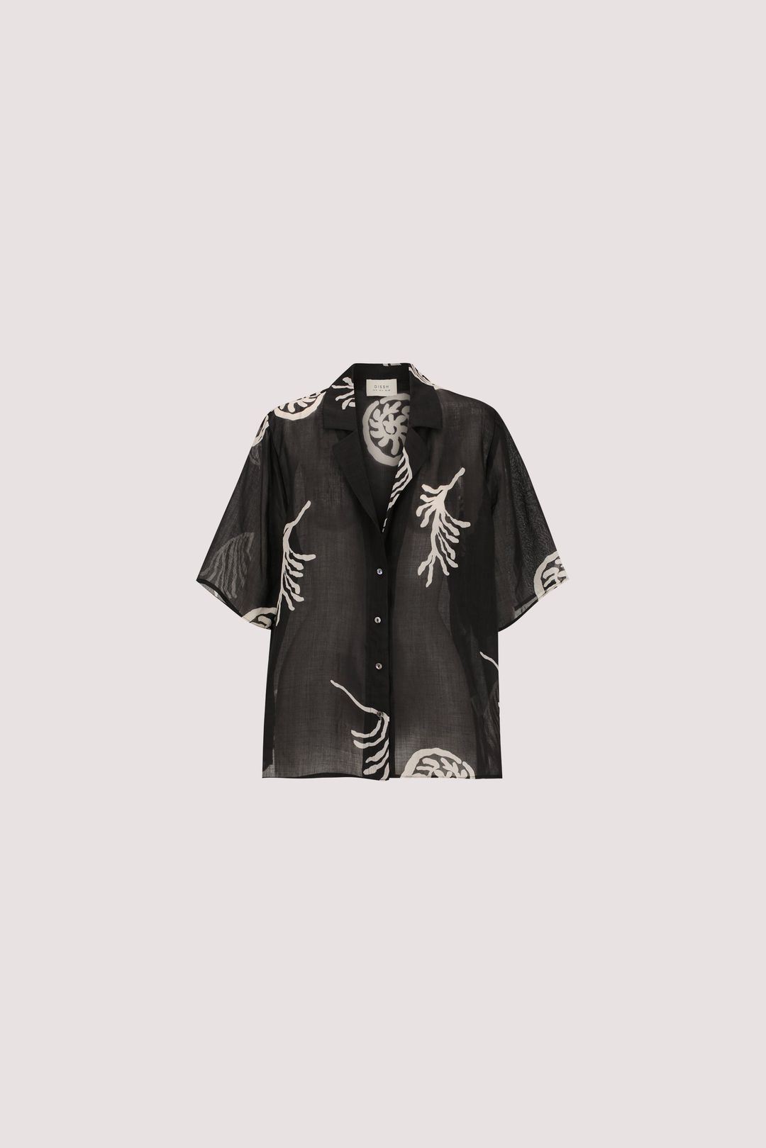 POSITANO BLACK RAMIE SHIRT #6